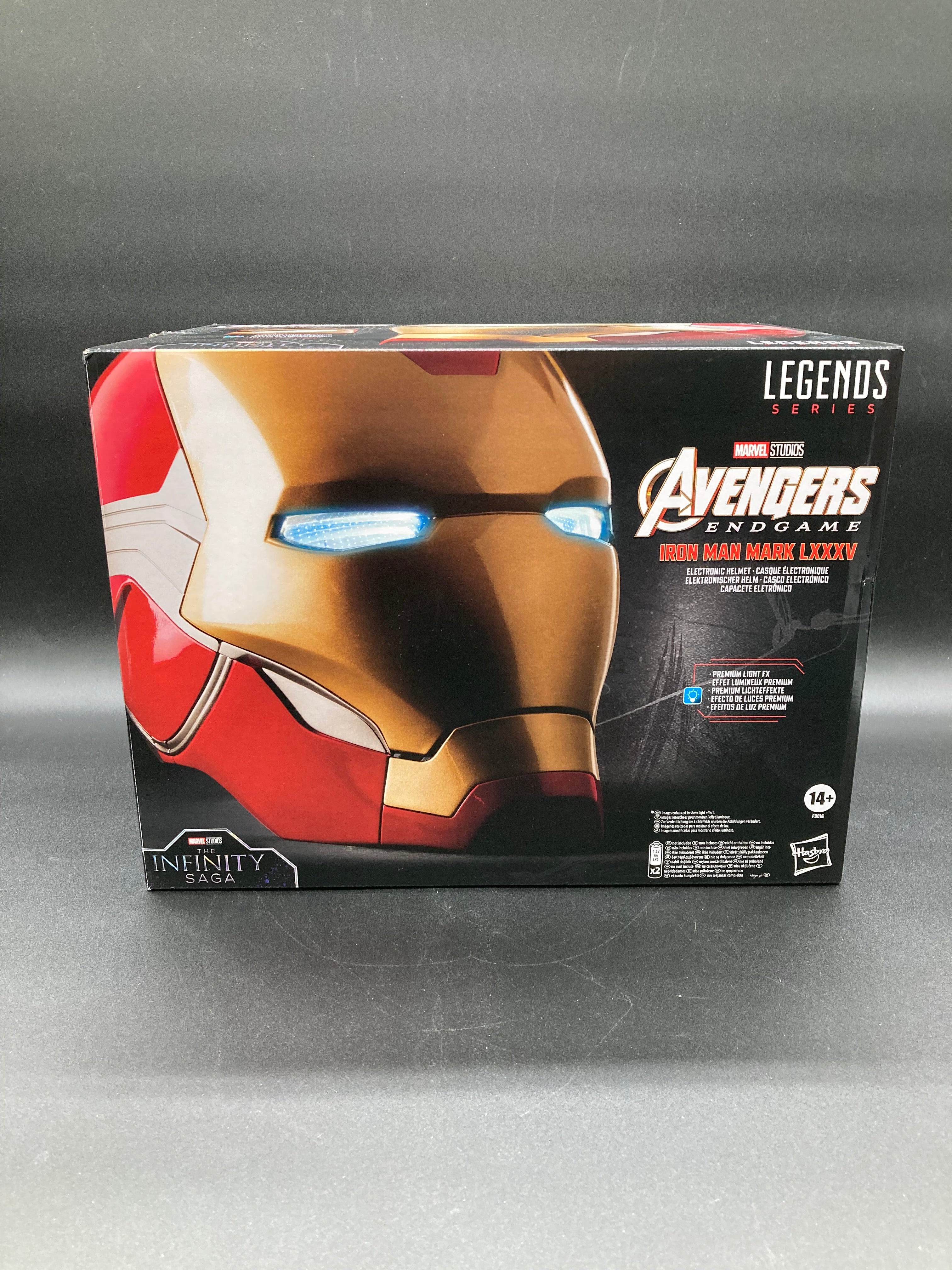 Iron Man Mark LXXXV Helmet Hasbro Marvel Legends Avengers Endgame 2024 Costume/Cosplay Accessory