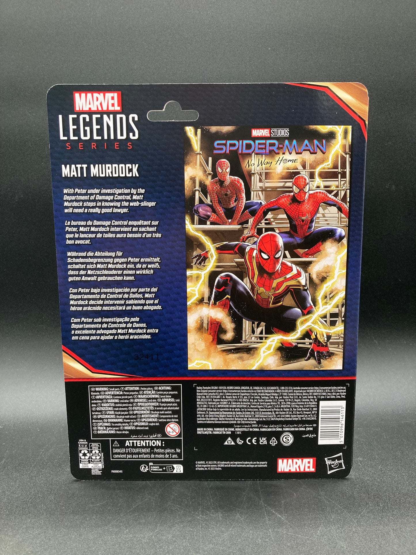 Matt Murdock Spider-Man: No Way Home Marvel Legends Action Figure Hasbro 2023
