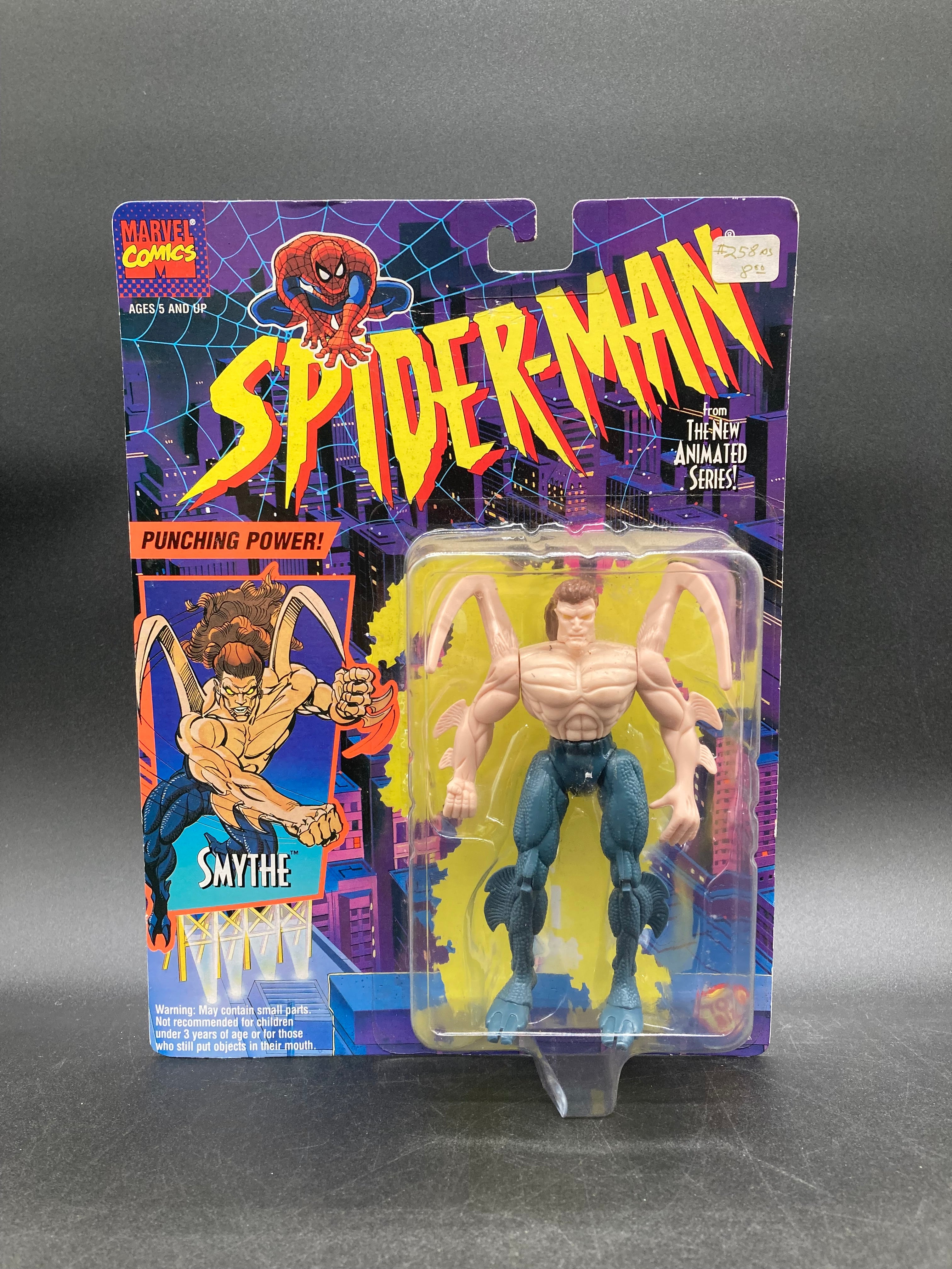 Smythe Spider-Man: The Animated Series Action Figure Toybiz 1994