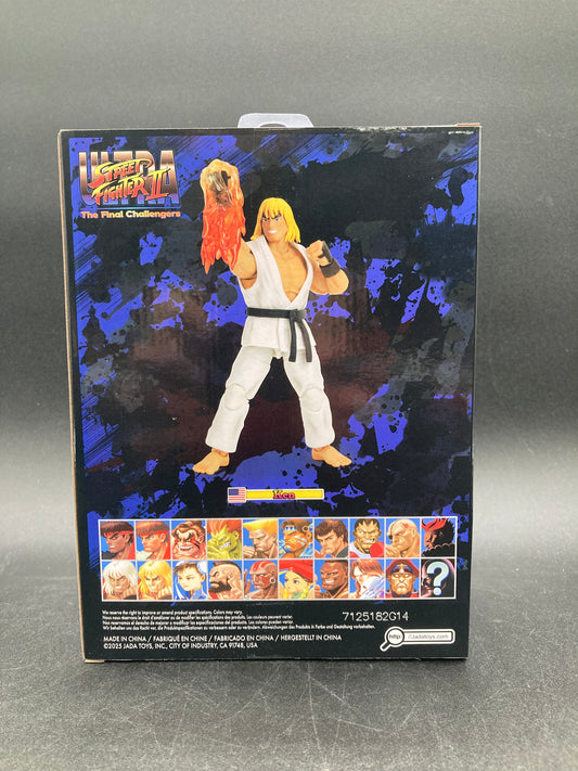 Ken (Player 2 Variant) Jada Toys Capcom Ultra Street Fighter 2 Figure 2025