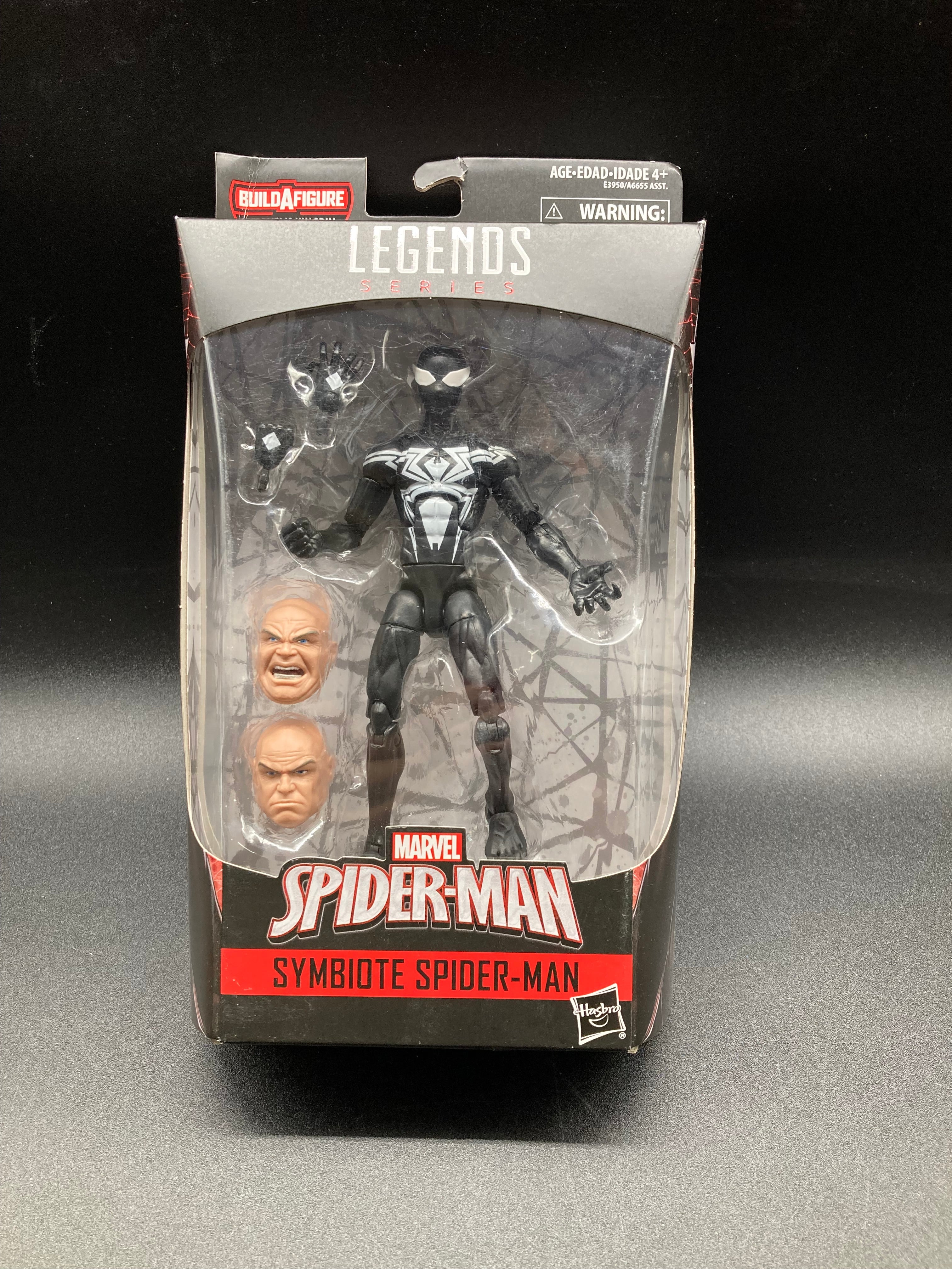 Symbiote Spider-Man Hasbro Marvel Legends Figure Kingpin BAF 2018