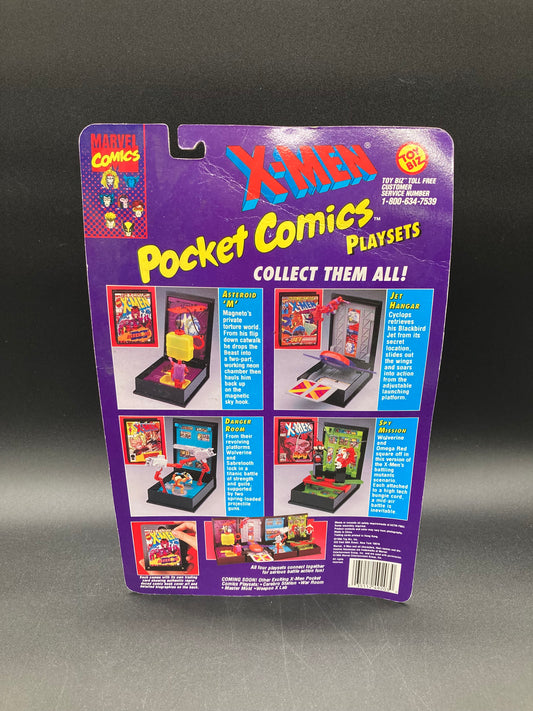 X-Men Pocket Comics Toybiz Spy Mission Playset 1994