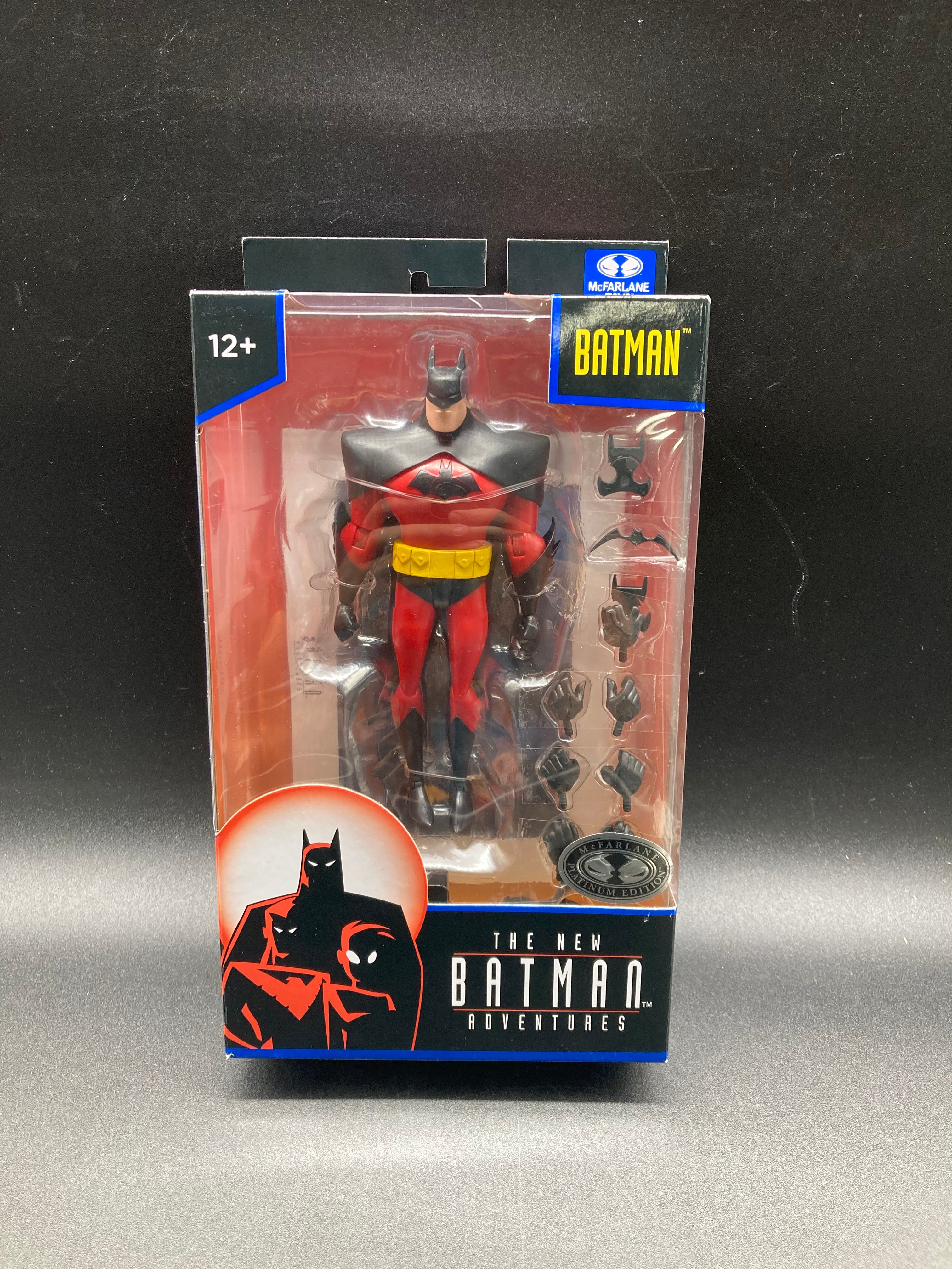 Batman McFarlane New Batman Adventures Animated Series Platinum Edition Figure 2025 (Red Variant)