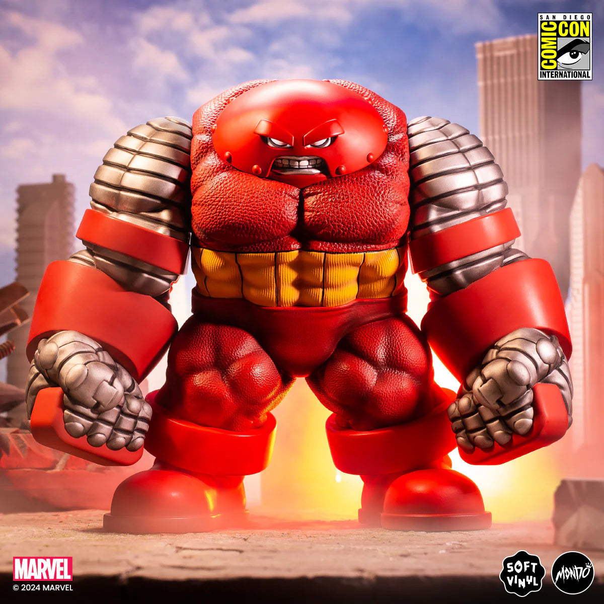 Juggernaut (Colossus Variant) MONDO SDCC Exclusive Soft Vinyl 12-Inch Limited Edition Figure