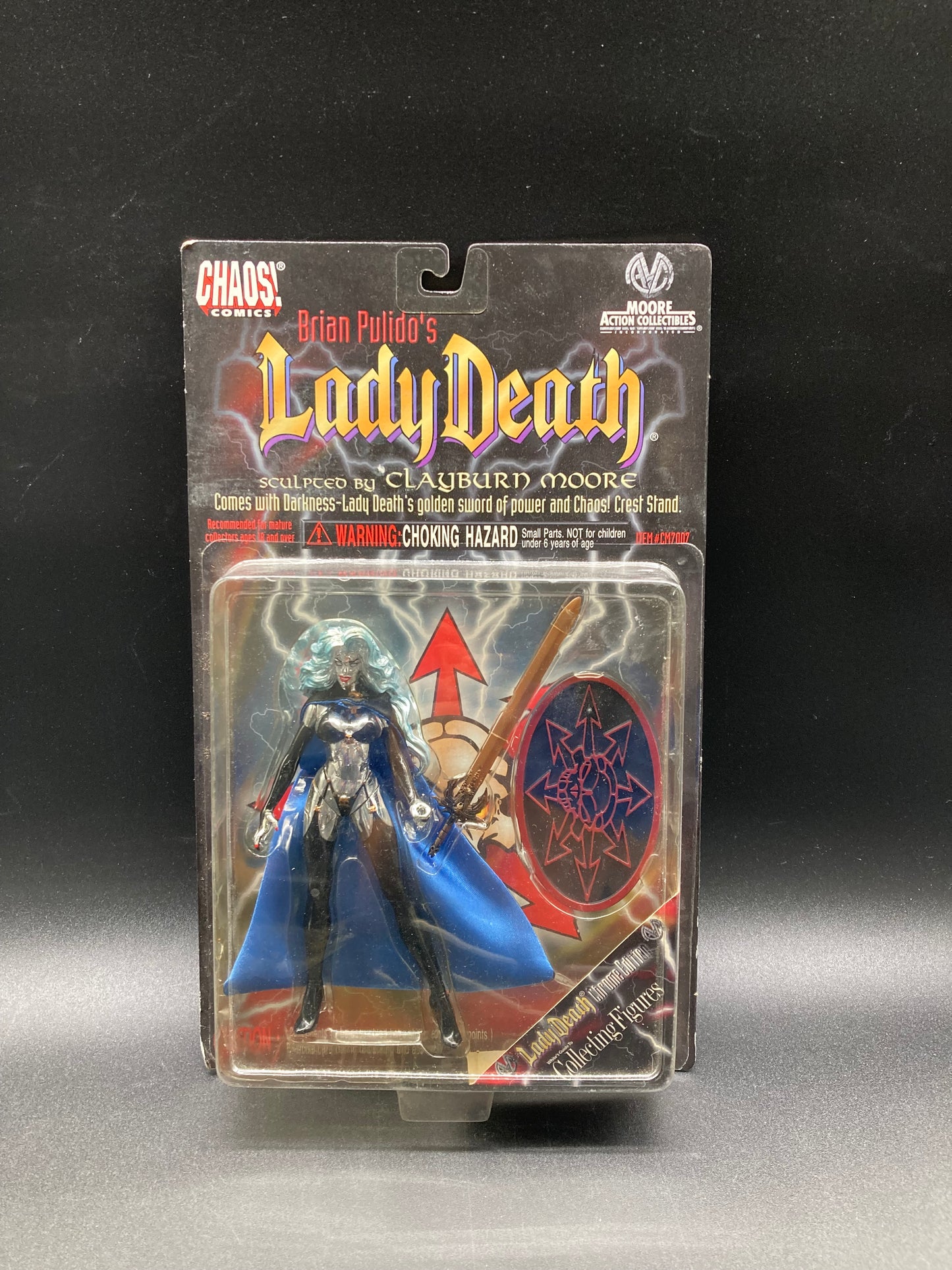 Lady Death (Chrome Variant)
Moore Action Collectibles Chaos
Comics Figure 1997