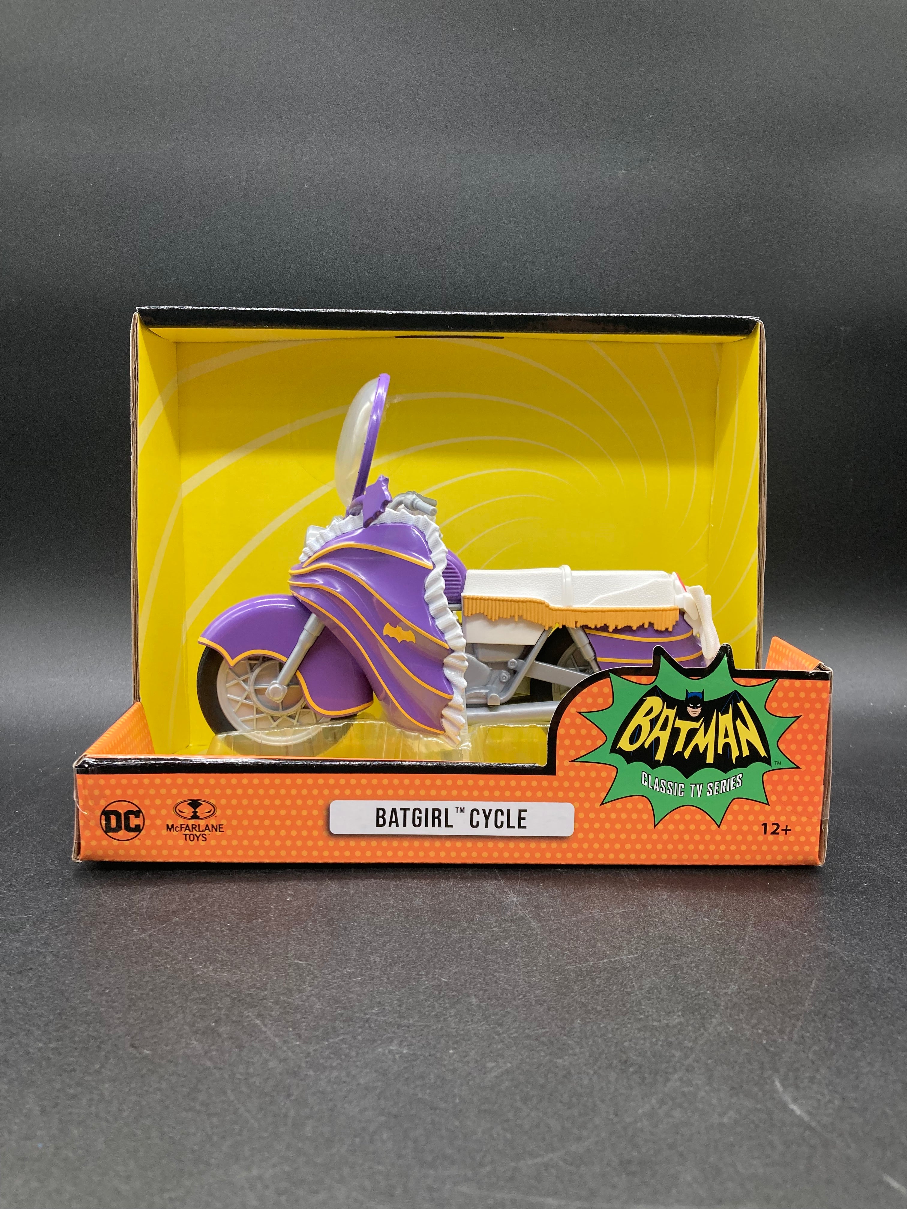 Batgirl Cycle McFarlane DC Batman Classic TV Series Figure Playset