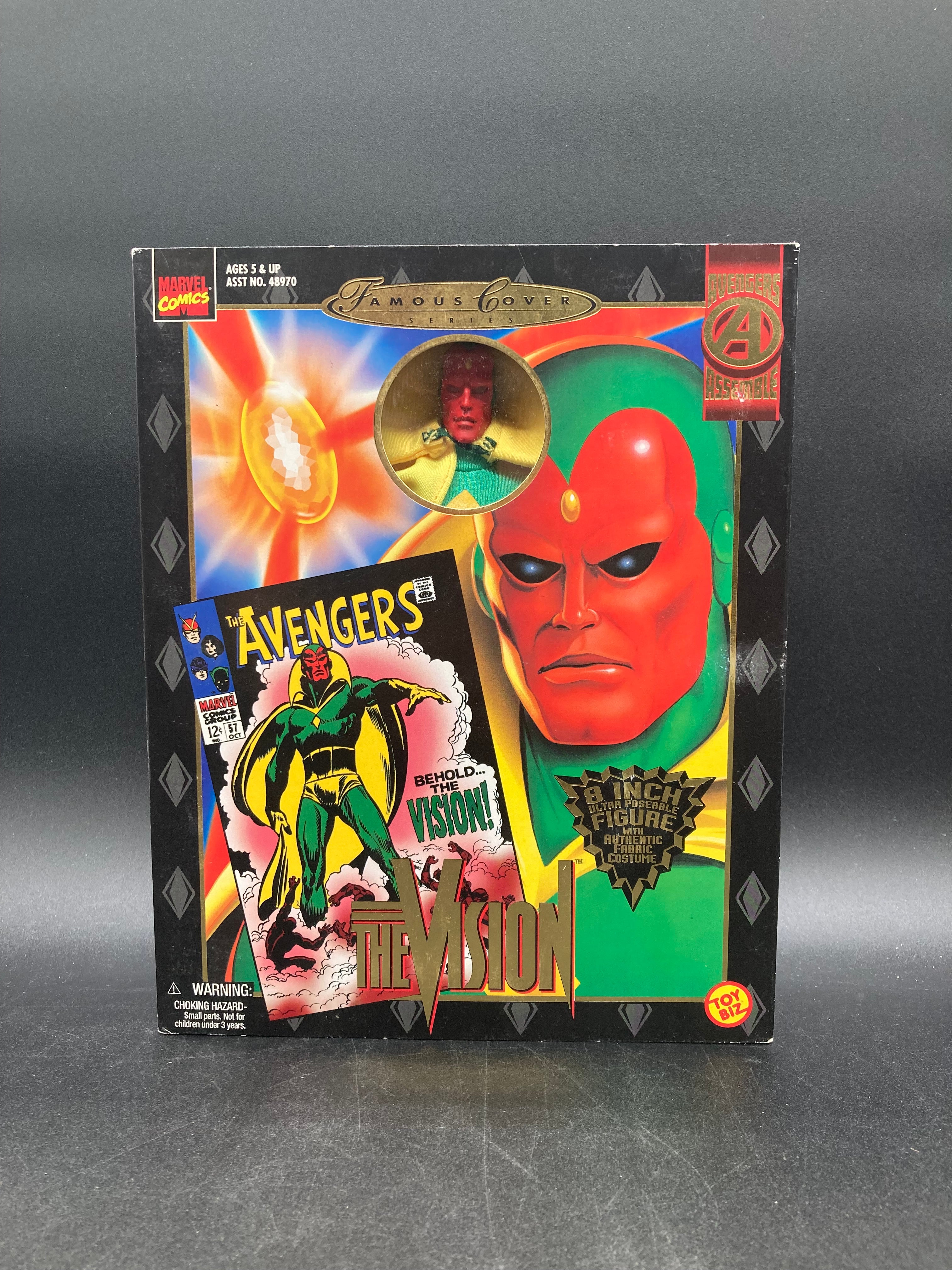 The Vision Toybiz Marvel Famous Cover Series Special Collector’s Edition Figure 1998