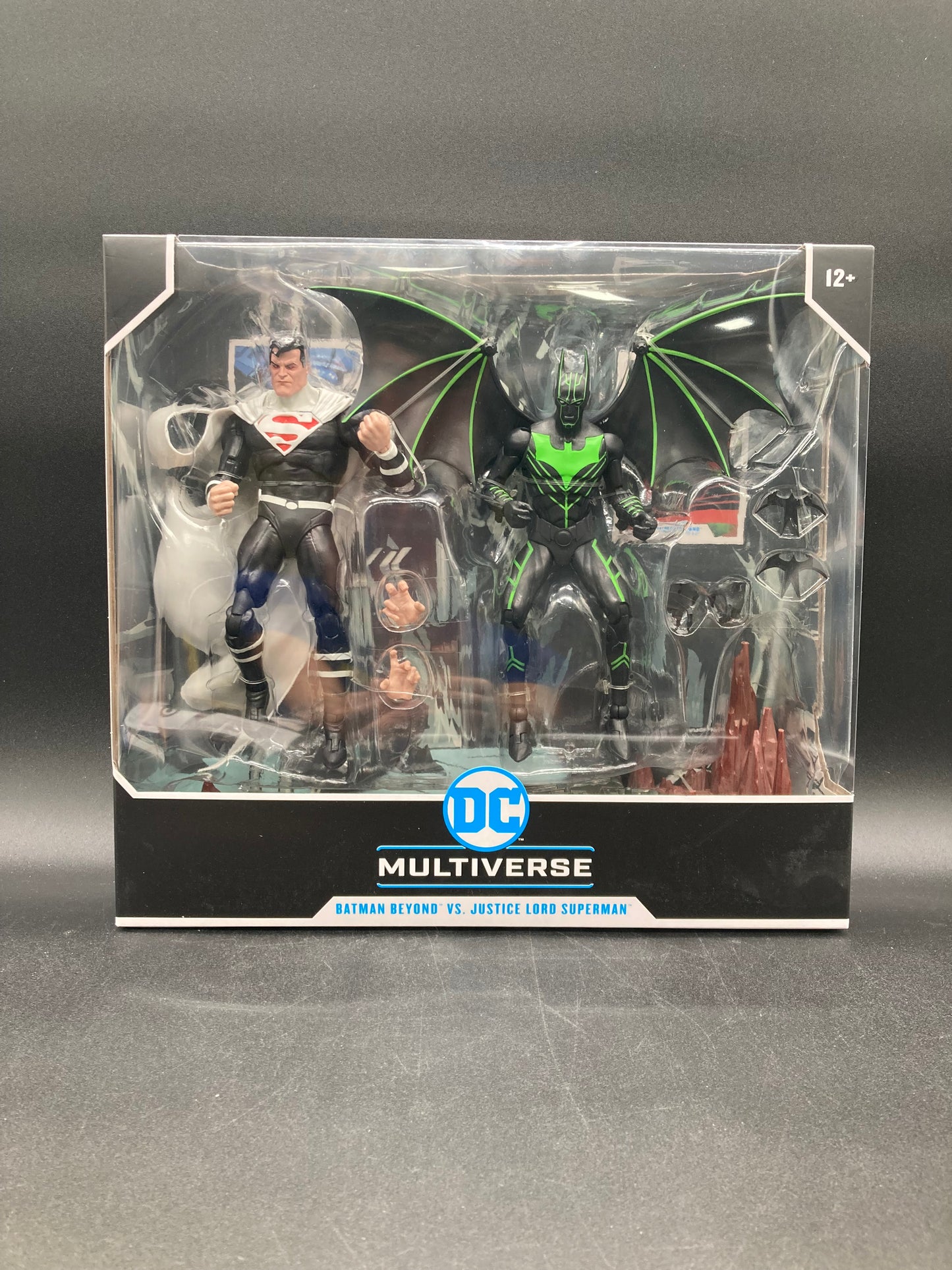 Batman Beyond VS Justice Lord Superman McFarlane DC Multiverse Figure Set 2023