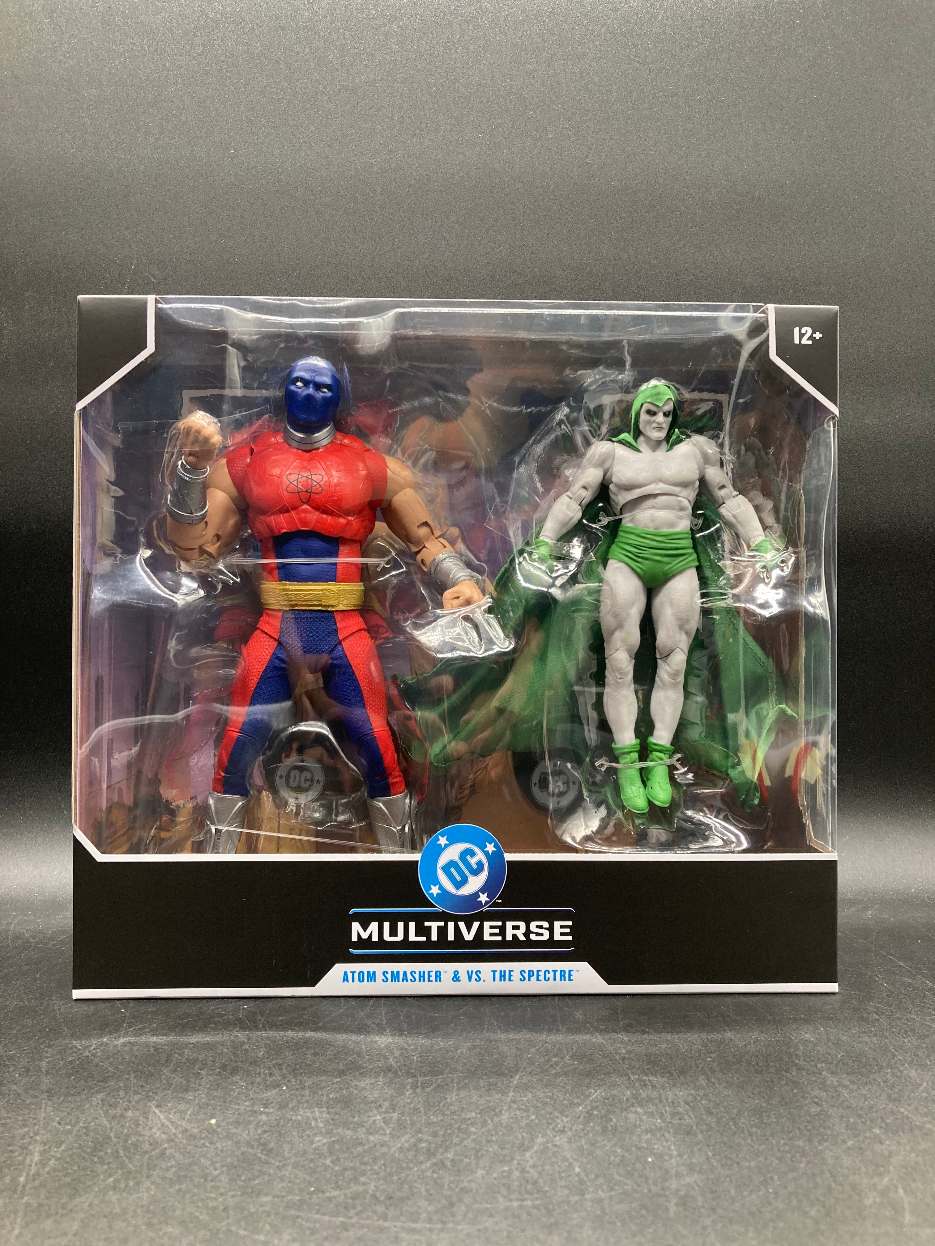 Atom Smasher vs. The Spectre
McFarlane Justice League of America: Black Vengeance DC Multiverse Mega Action Figure Two-Pack