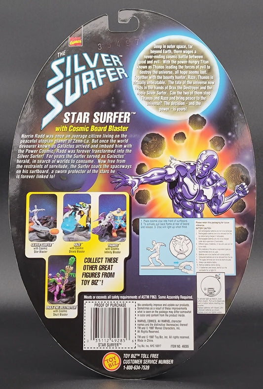 Star Surfer Toybiz Silver Surfer Figure 1998
