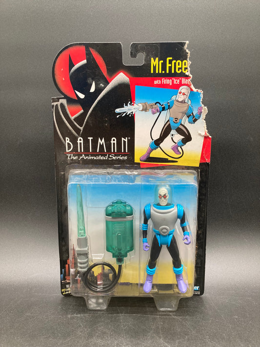 Mr. Freeze Kenner Batman Animated Series Figure 1993 (Damaged Card)