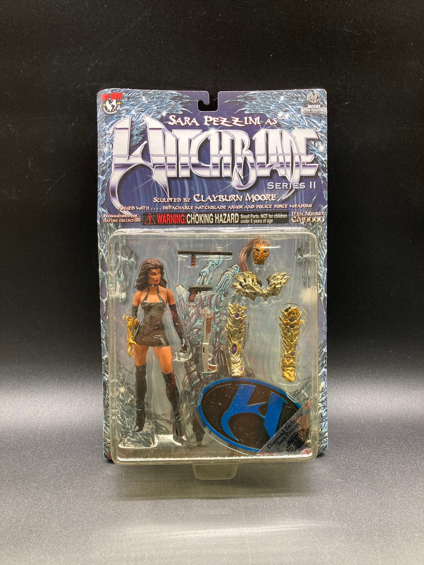 Diamond Exclusive Sara Pezzini Moore Action Collectibles Witchblade Series 2 Previews Exclusive Figure 1999