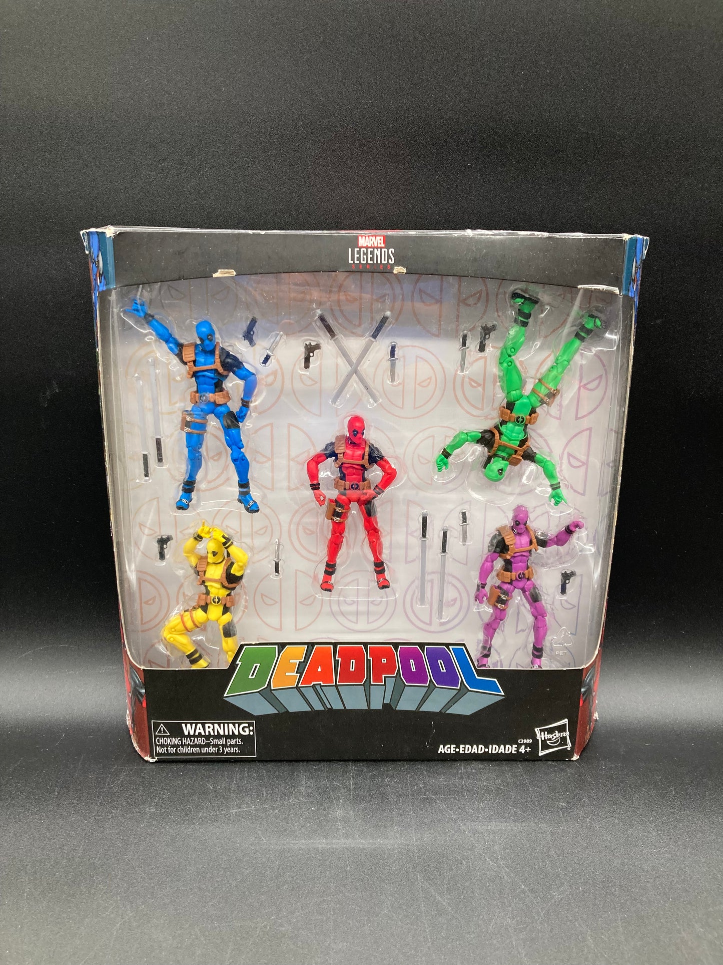 Deadpool “Help Wanted” Hasbro Marvel Legends Series 3.75in Figure Set 2017