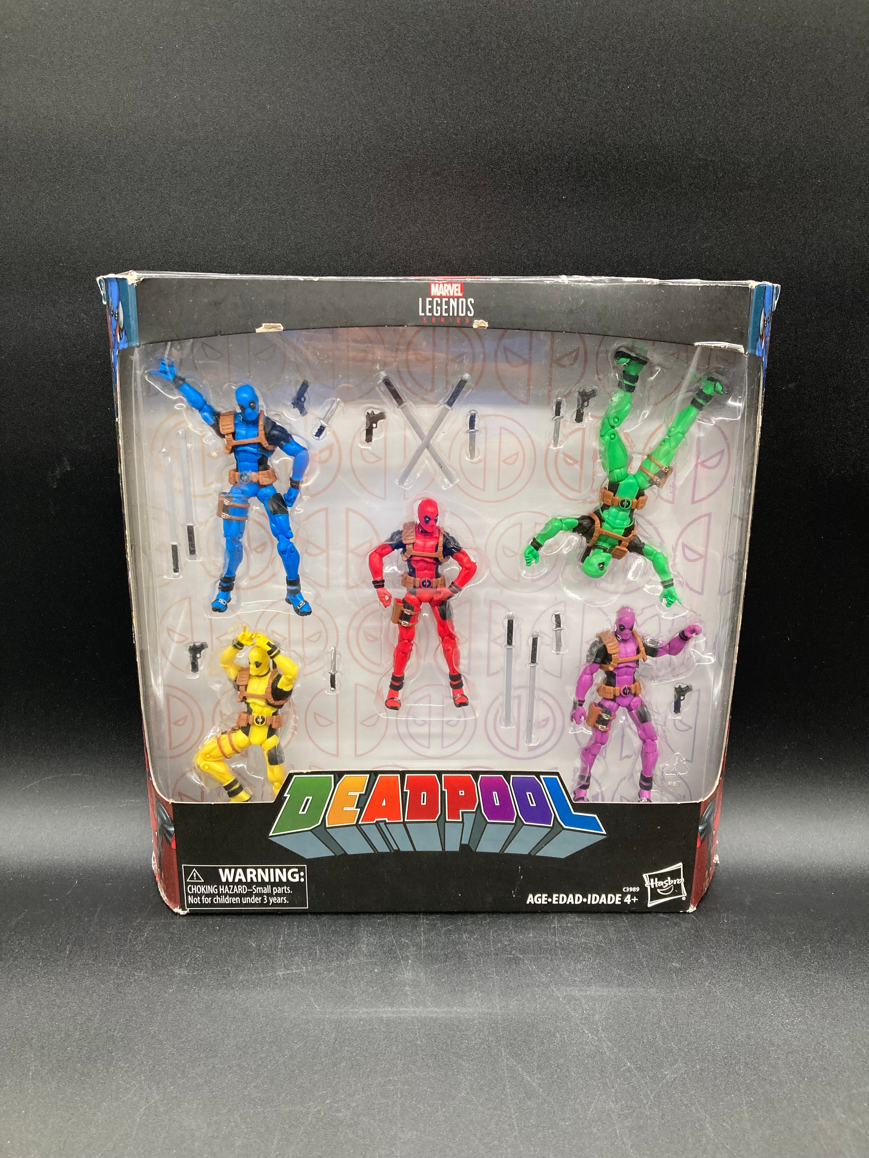Deadpool “Help Wanted” Hasbro Marvel Legends Series 3.75in Figure Set 2017