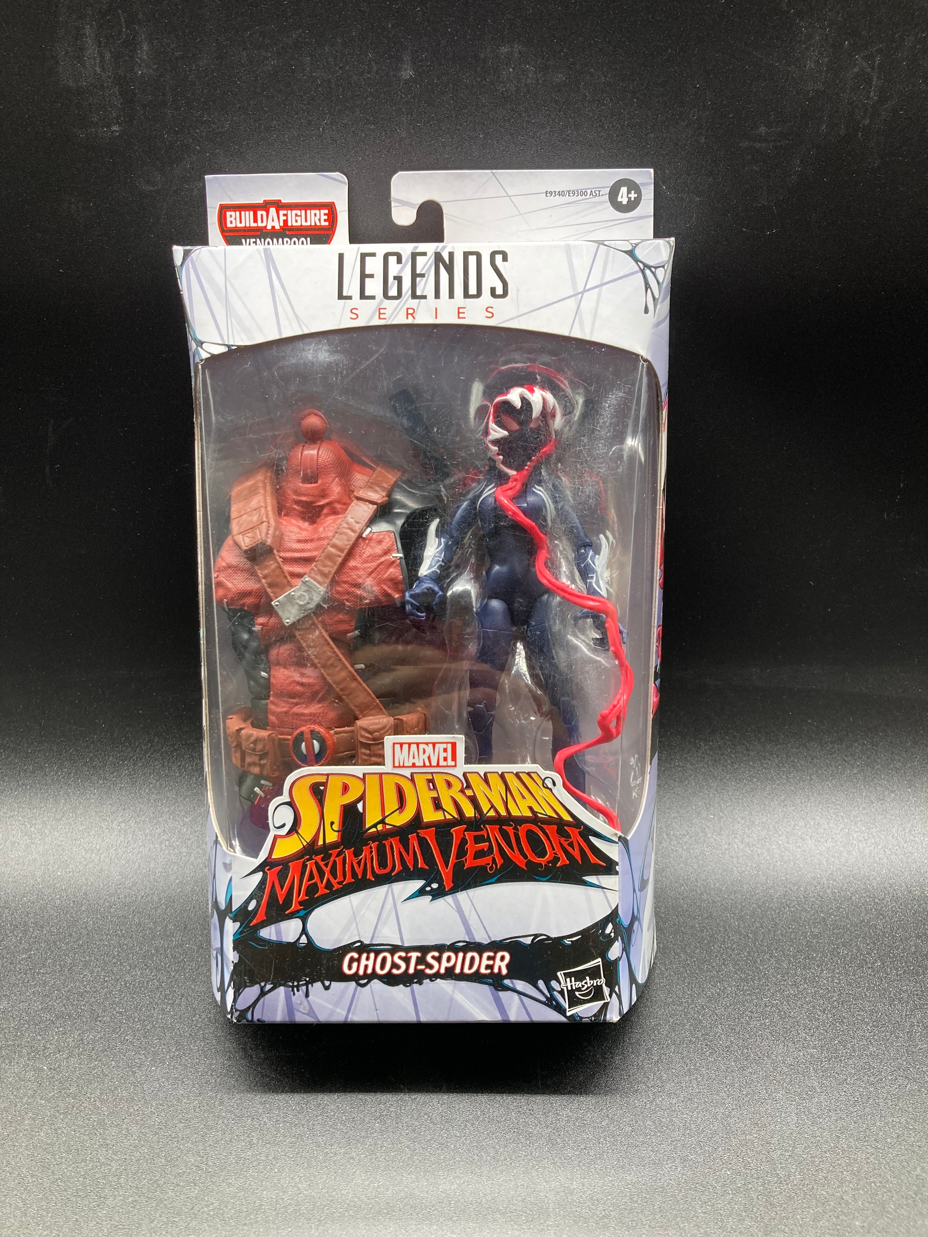 Ghost Spider Hasbro Marvel Legends Spider-Man Maximum Venom Figure Venompool BAF 2020