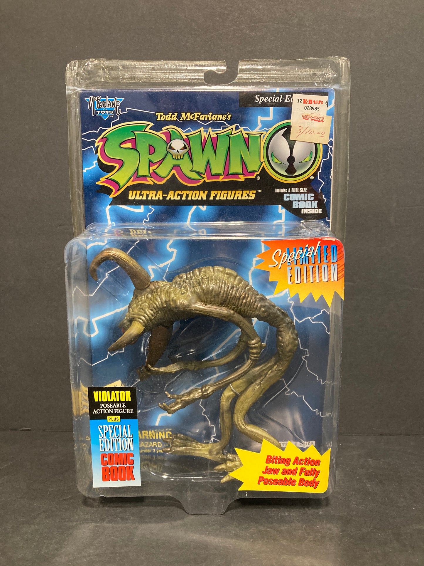 Violator (Gold Variant) McFarlane Spawn Special Limited Edition Figure 1996