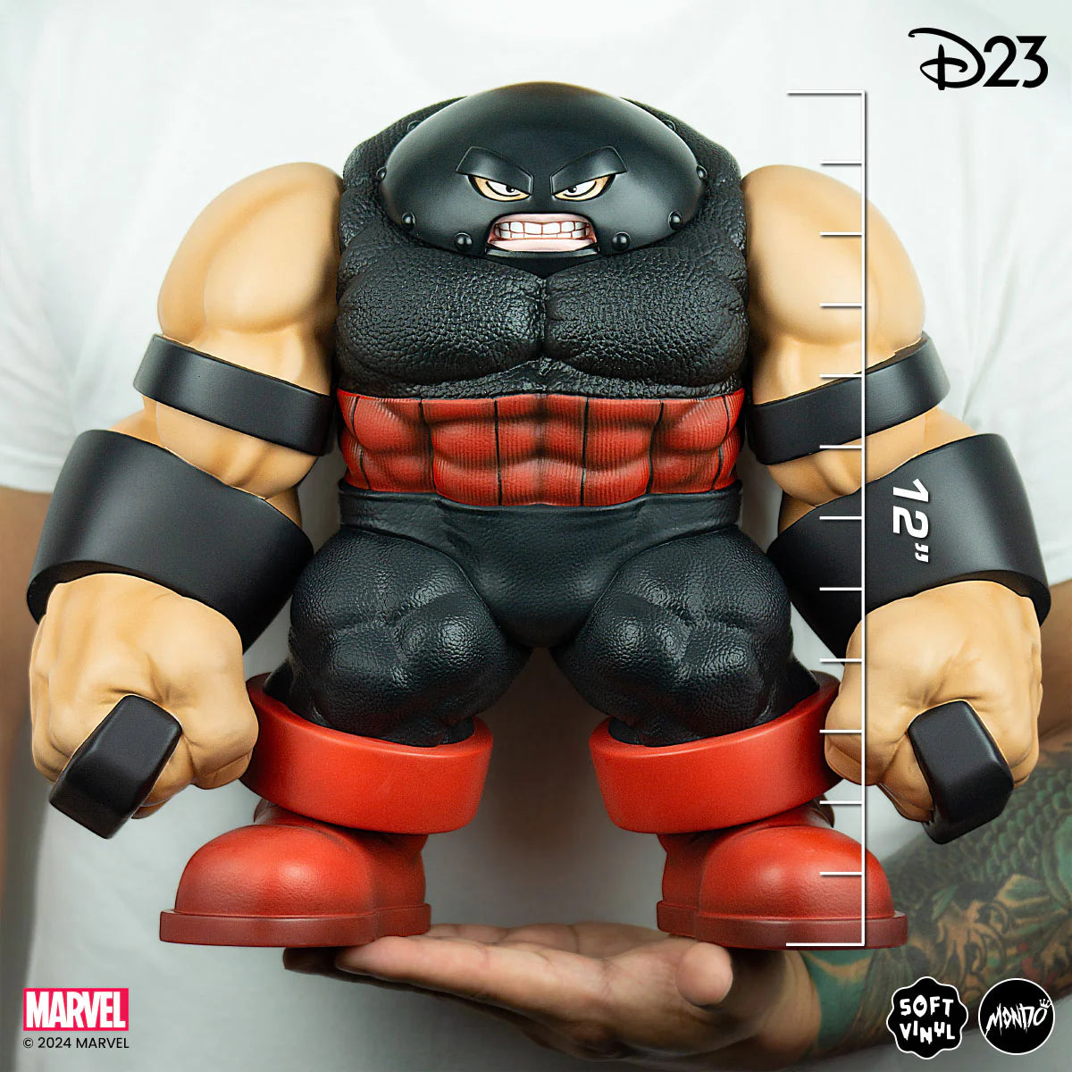 Juggernaut (Black Variant) MONDO Soft Vinyl D23 Exclusive Limited Edition 12-Inch Figure