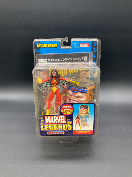 Spider-Woman Marvel Legends M.O.D.O.K. Series Action Figure Toybiz 2006