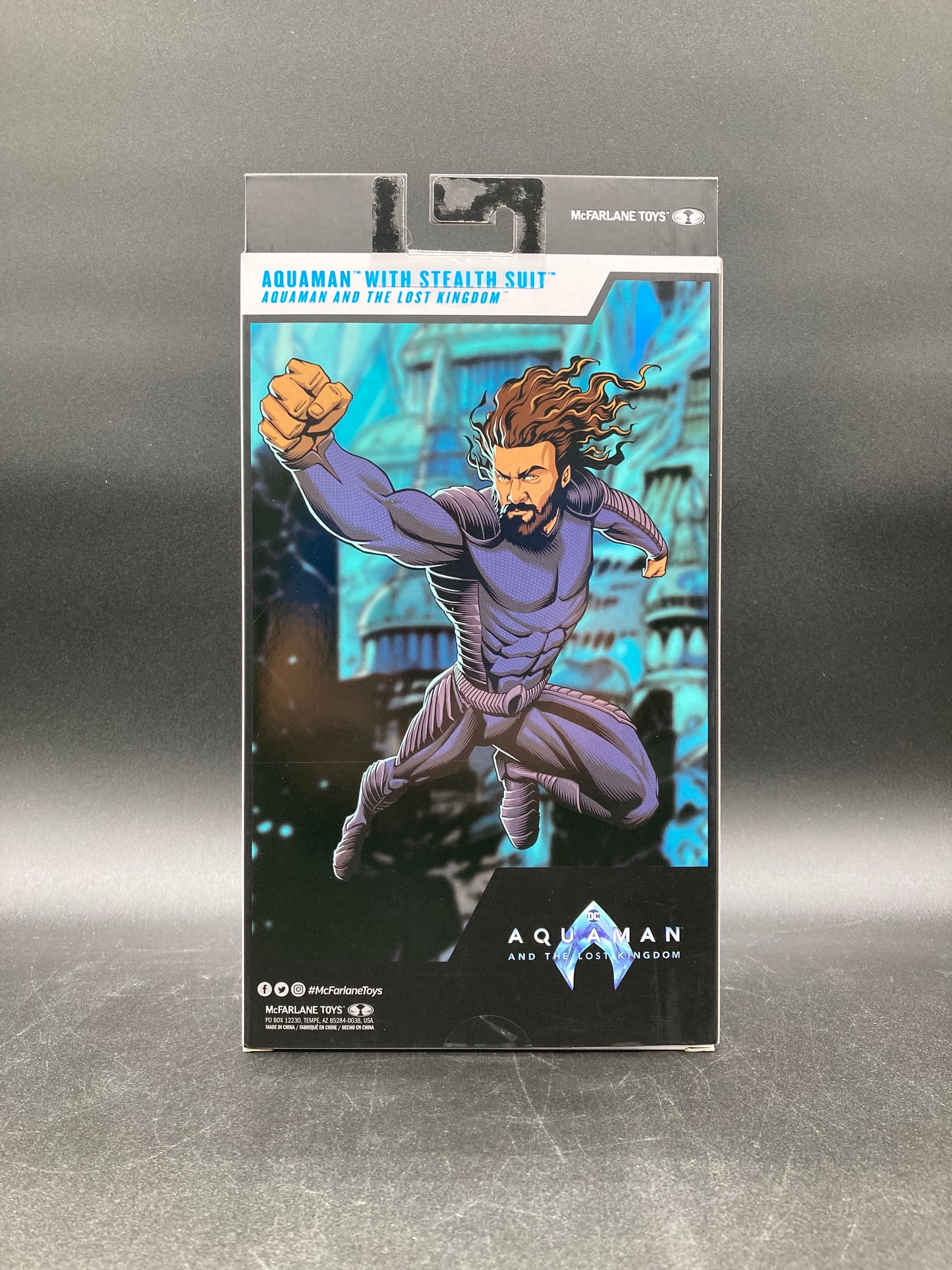 Aquaman with Stealth Suit DC Multiverse McFarlane Toys Aquaman: The Lost Kingdom Figure 2023