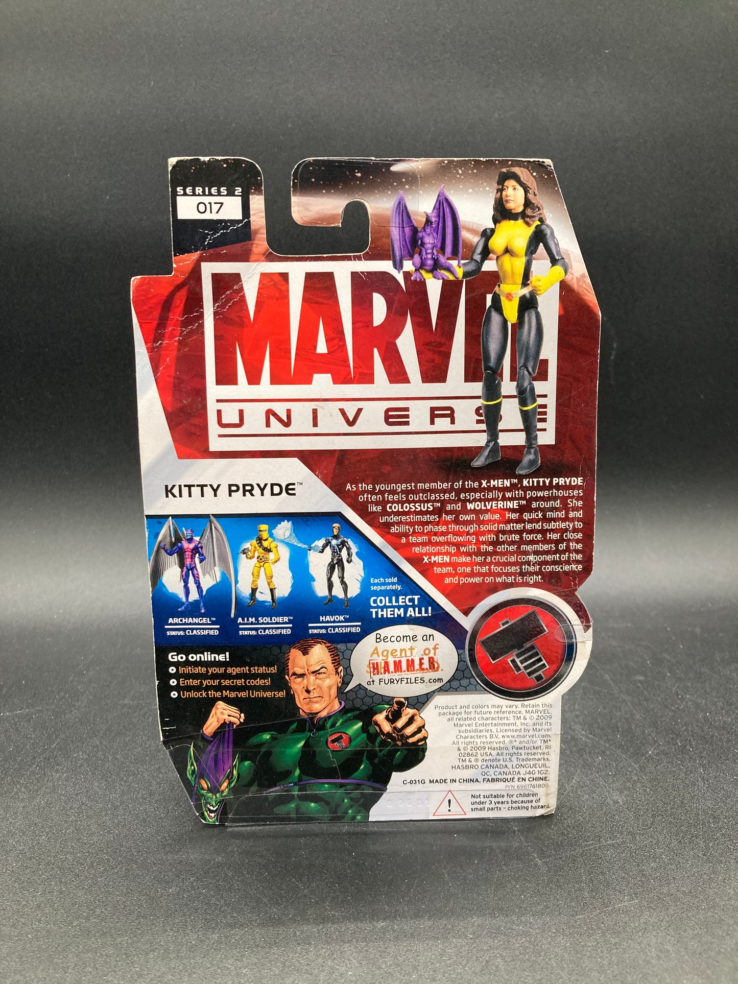 Kitty Pryde Marvel Universe 3.75 in. Action Figure Hasbro 2009