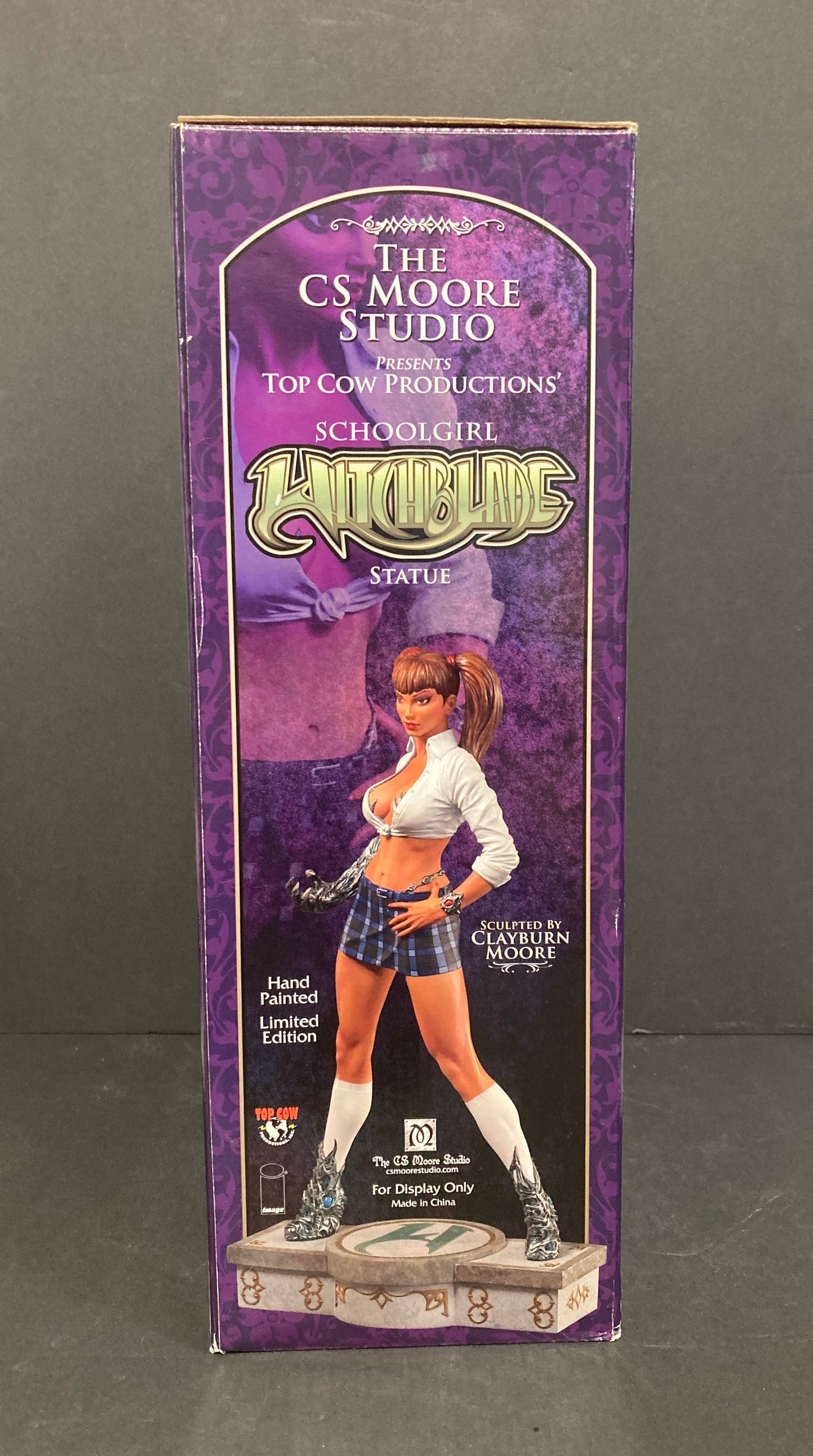Schoolgirl Witchblade CS Moore Studio Top Cow Limited 1260/1500 Statue