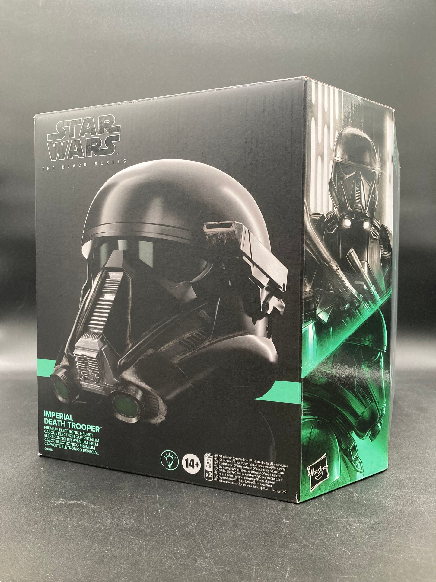 Imperial Death Trooper Helmet Hasbro Back Series Star Wars Rogue One Cosplay Helmet