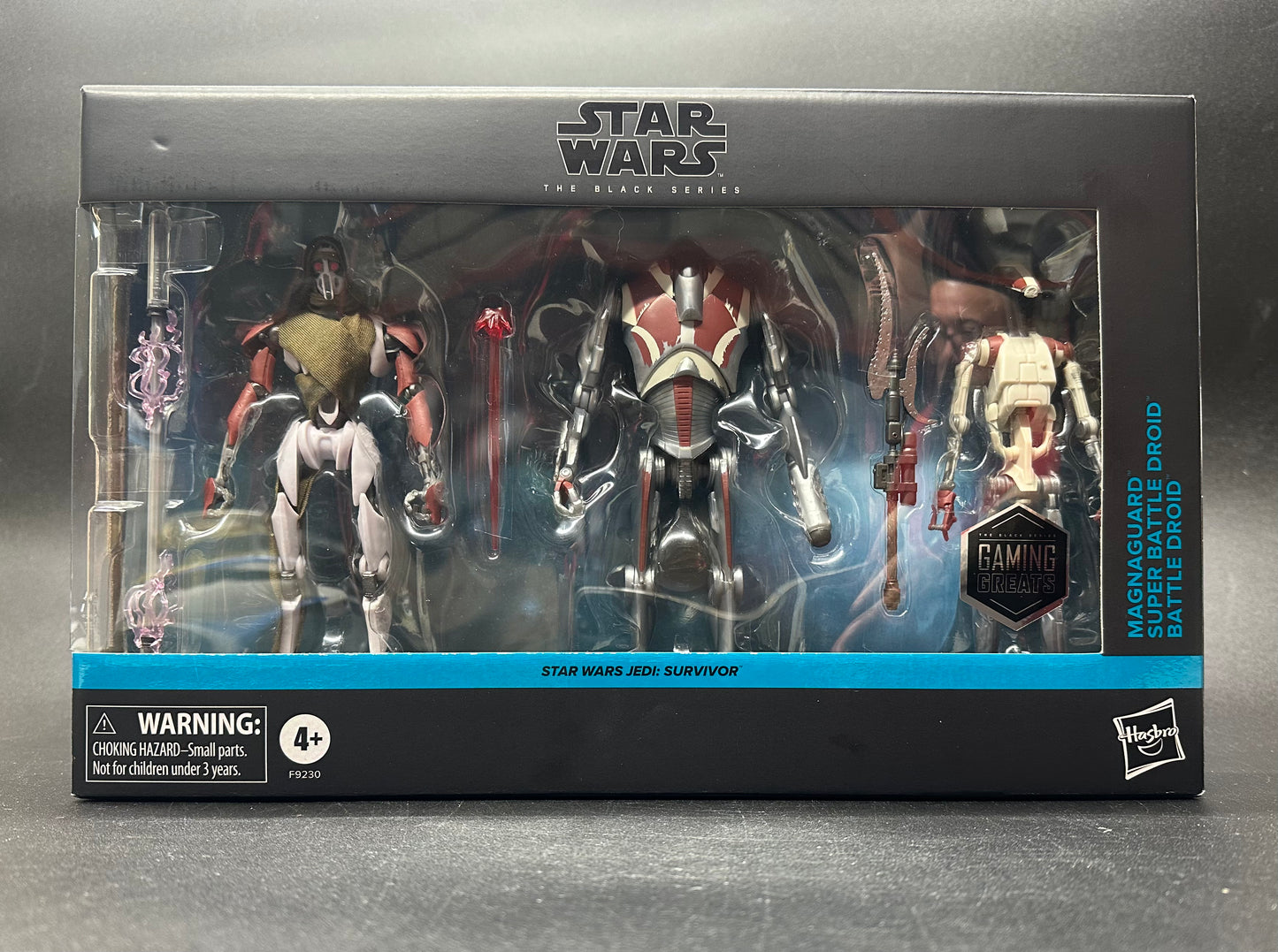 MagnaGuard, Super Battle Droid, Battle Droid Star Wars Jedi: Survivor set Black Series Hasbro (Gaming Greats)