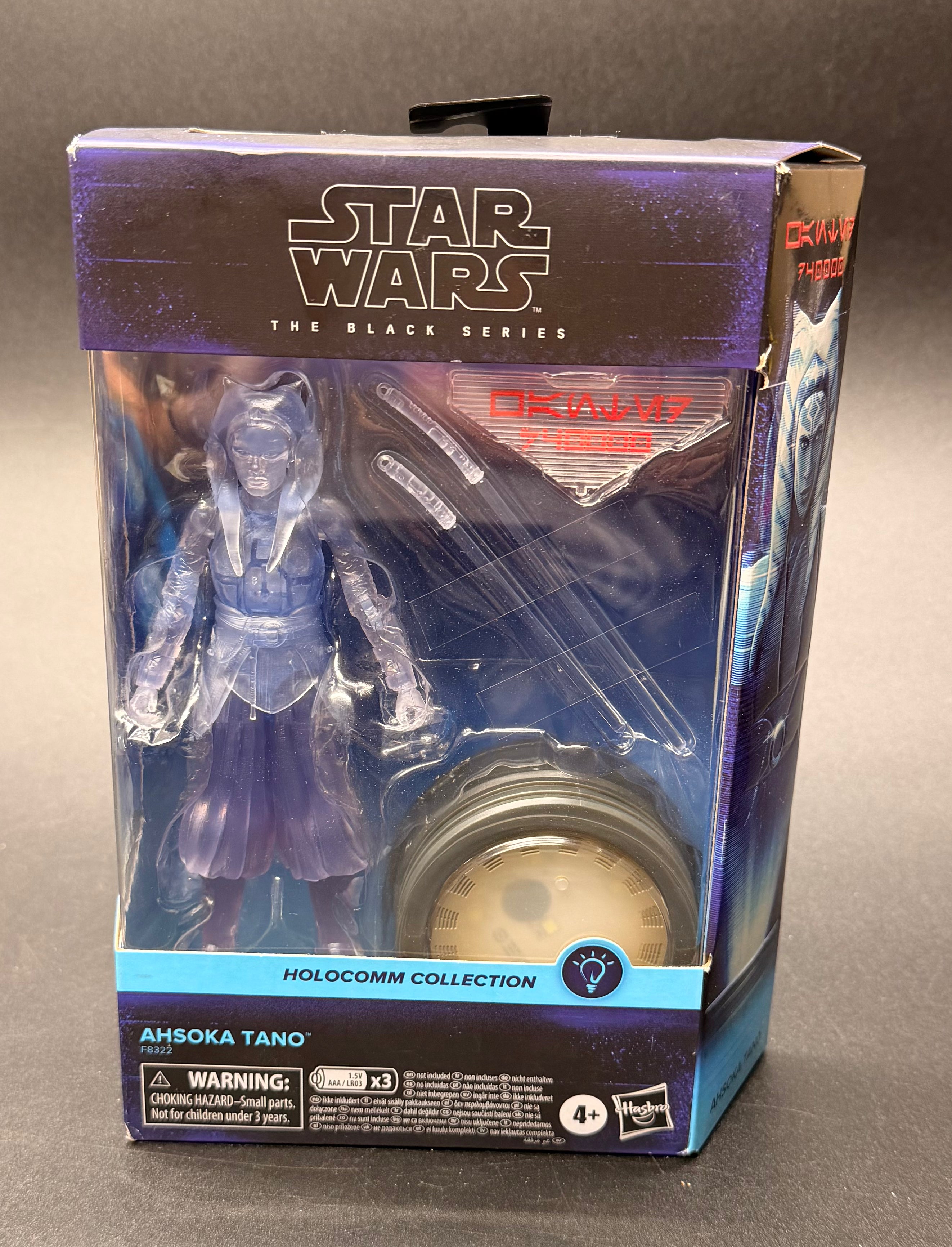 Ahsoka Tano Star Wars Black Series Holocomm Collection 6 in. Figure Hasbro