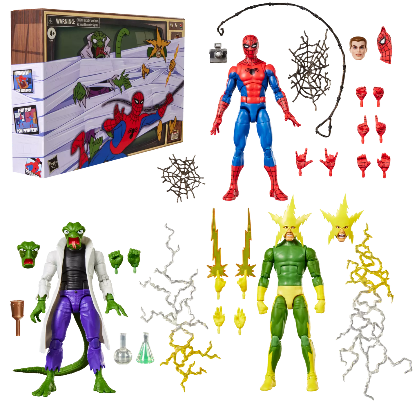 Spider-Man: Meme-tastic Marvel Legends SDCC Exclusive Action Figure Set Hasbro 2026