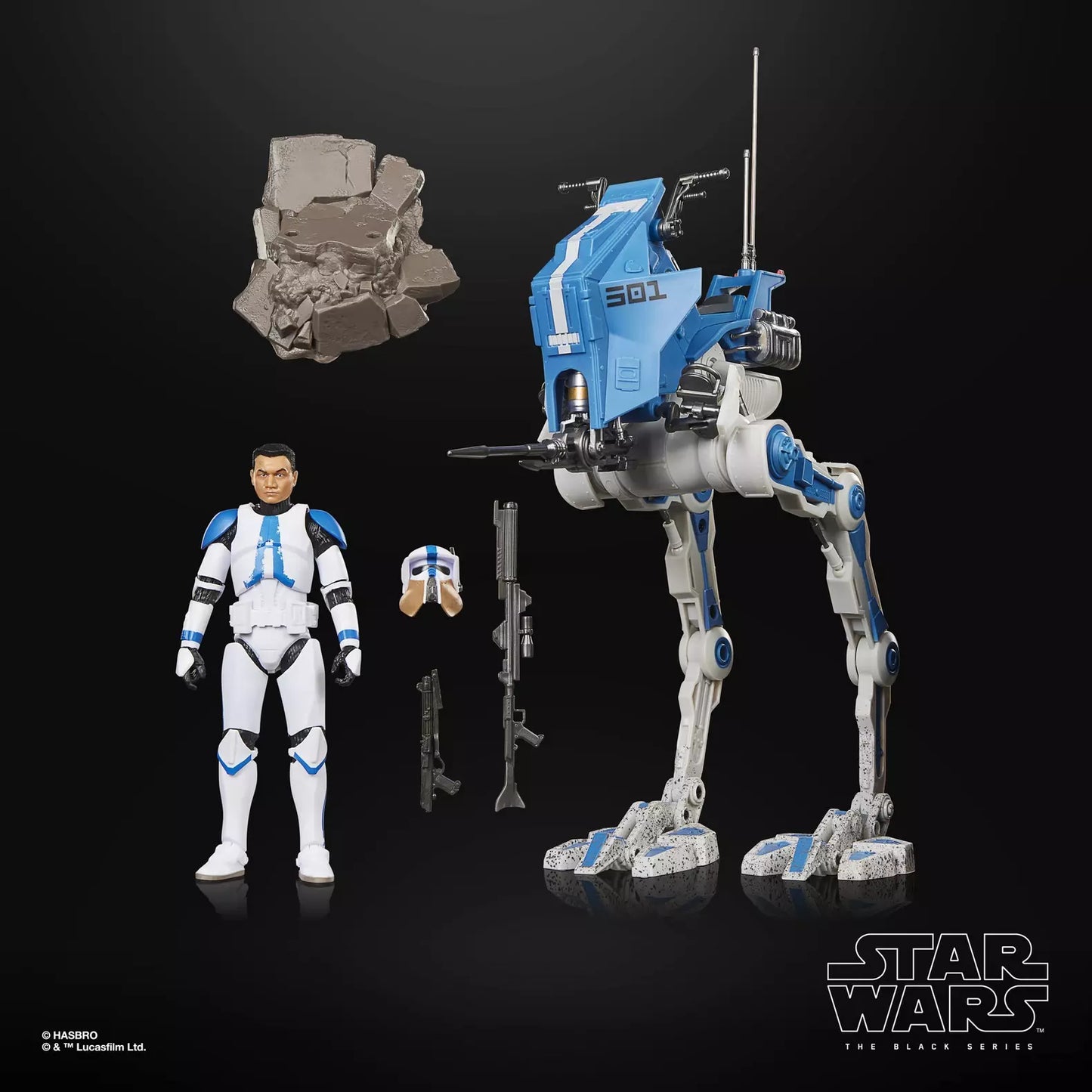 ARF Trooper (501st) & AT-RT Star Wars: Black Series Action Figure Set Disney Hasbro 2026