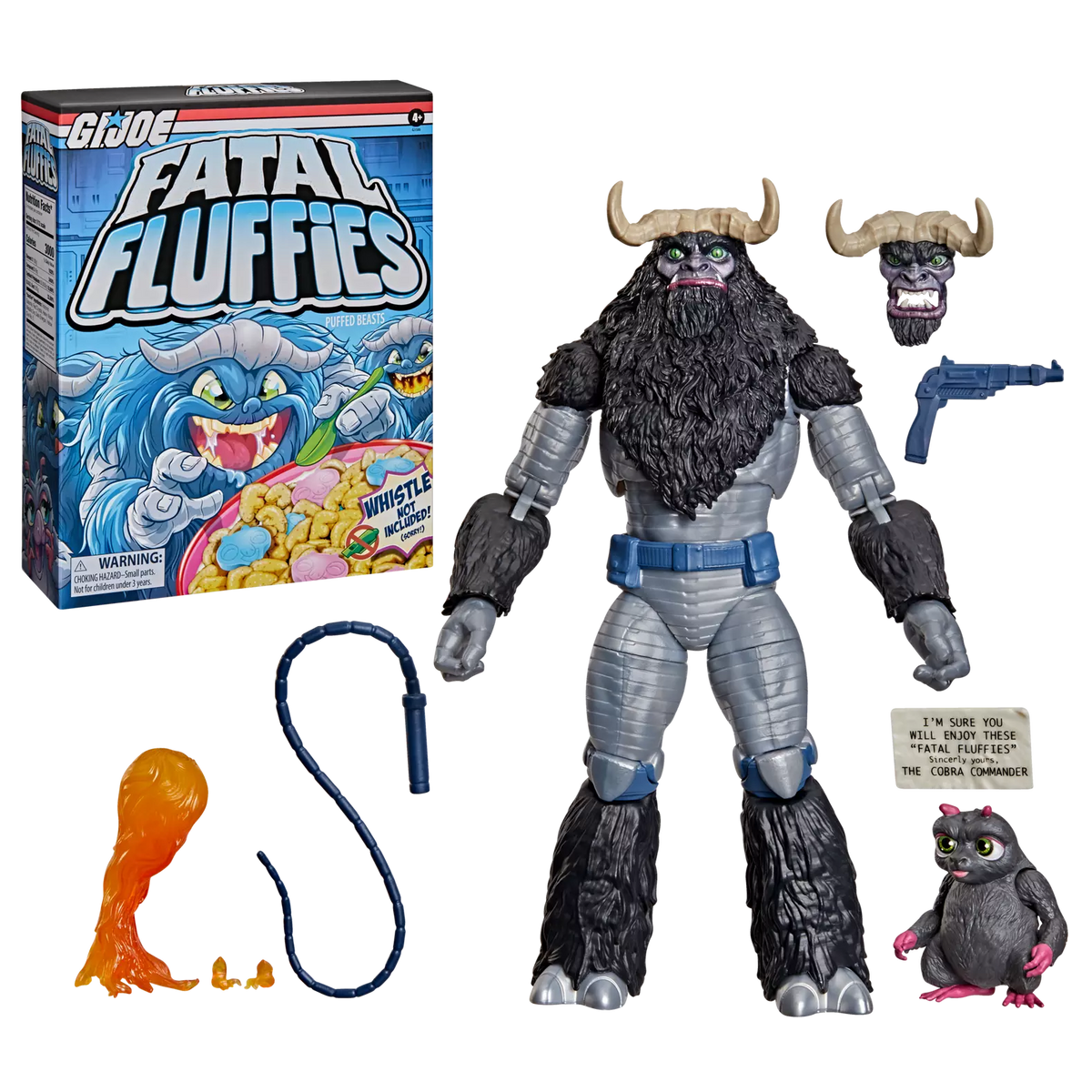 Fatal Fluffies GI JOE Classified Series #204 Action Figure Set Hasbro 2026