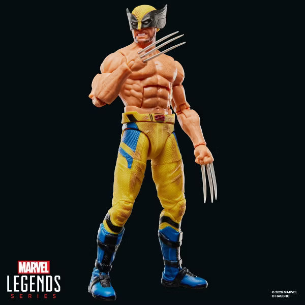 Wolverine (Shirtless) Deadpool & Wolverine Marvel Legends Action Figure Hasbro 2026