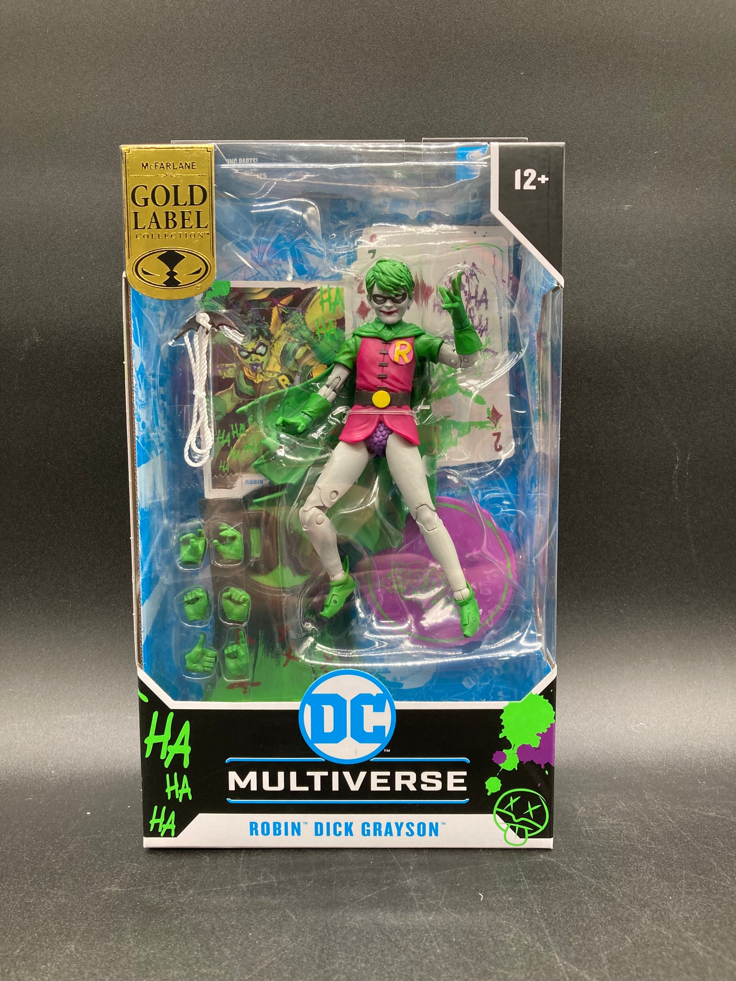 Jokerized Robin Dick Grayson McFarlane DC Multiverse Gold Label Figure 2025