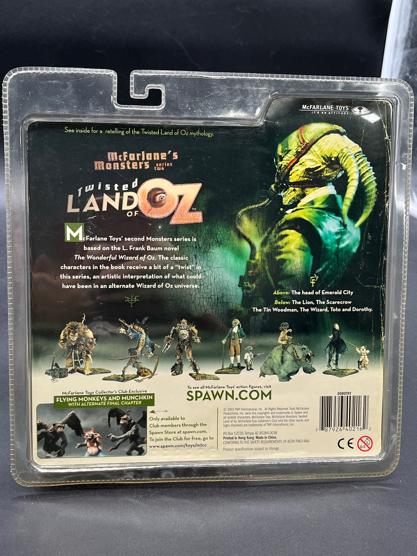 Dorothy Twisted Land of Oz Action Figure McFarlane Toys 2003