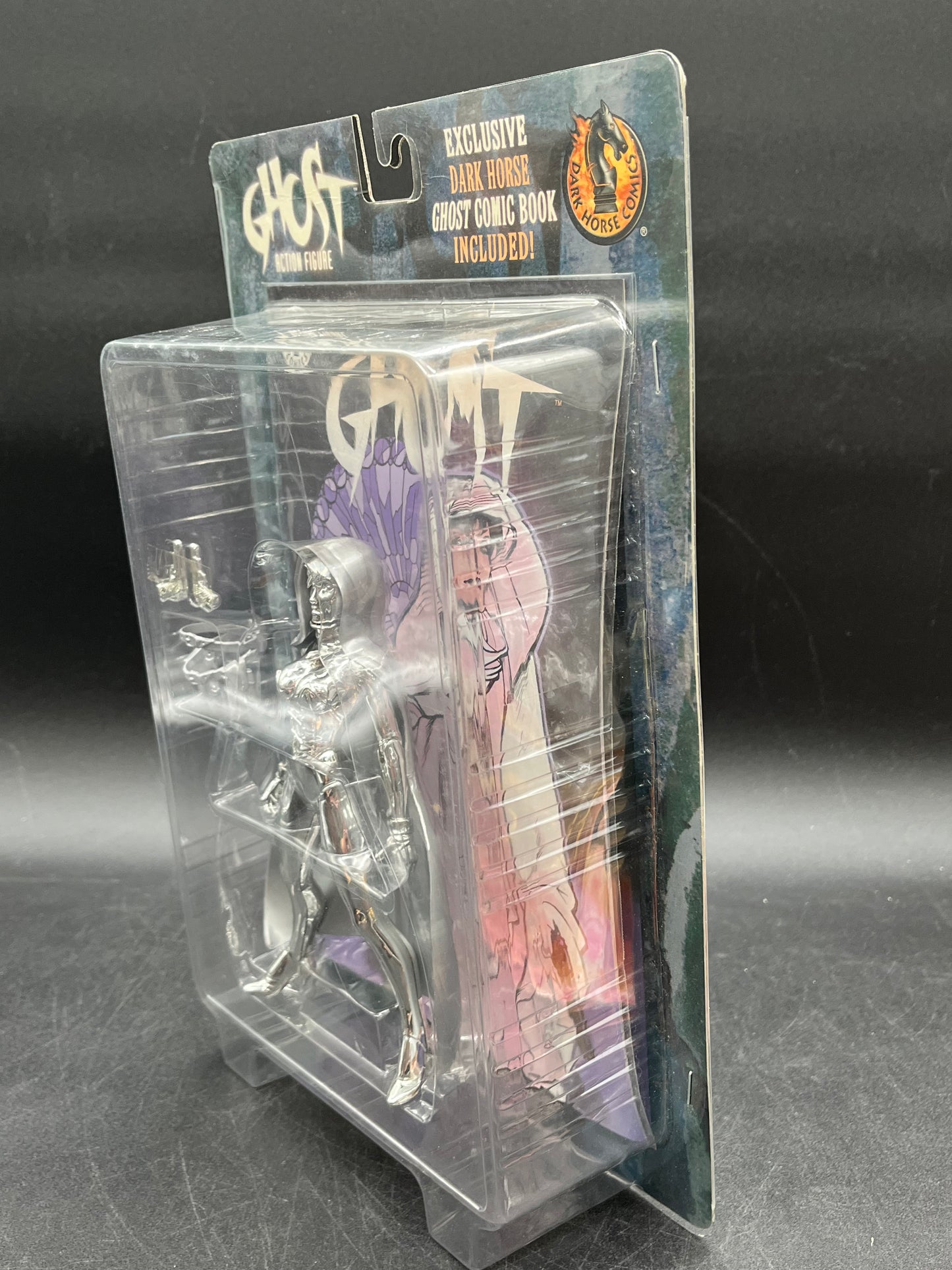 Ghost (Chrome Variant) Figure Dark Horse Comics 1998