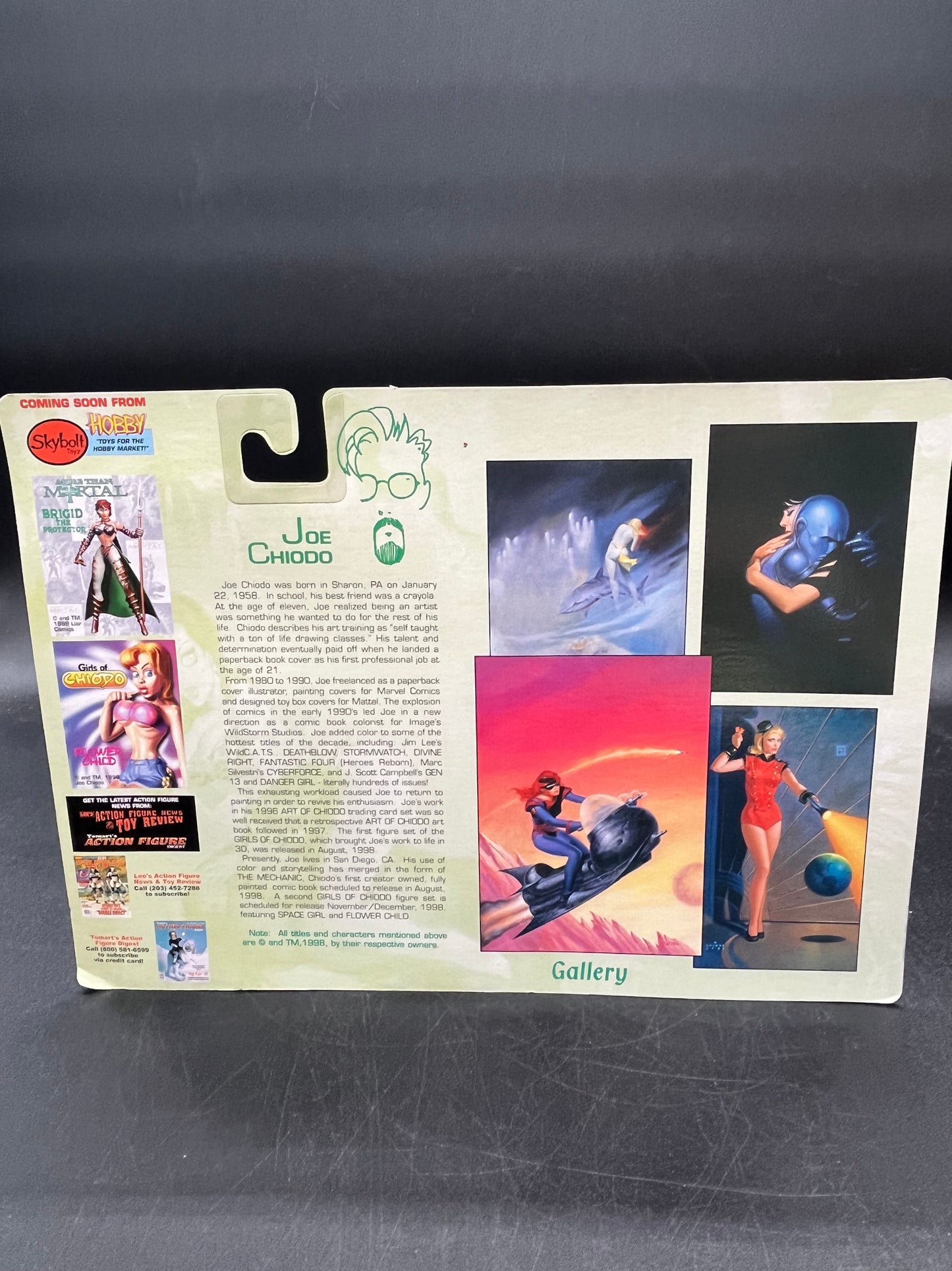 Jungle Girl Crystal Edition Skybolt Girls of Chiodo 1998 Series 1