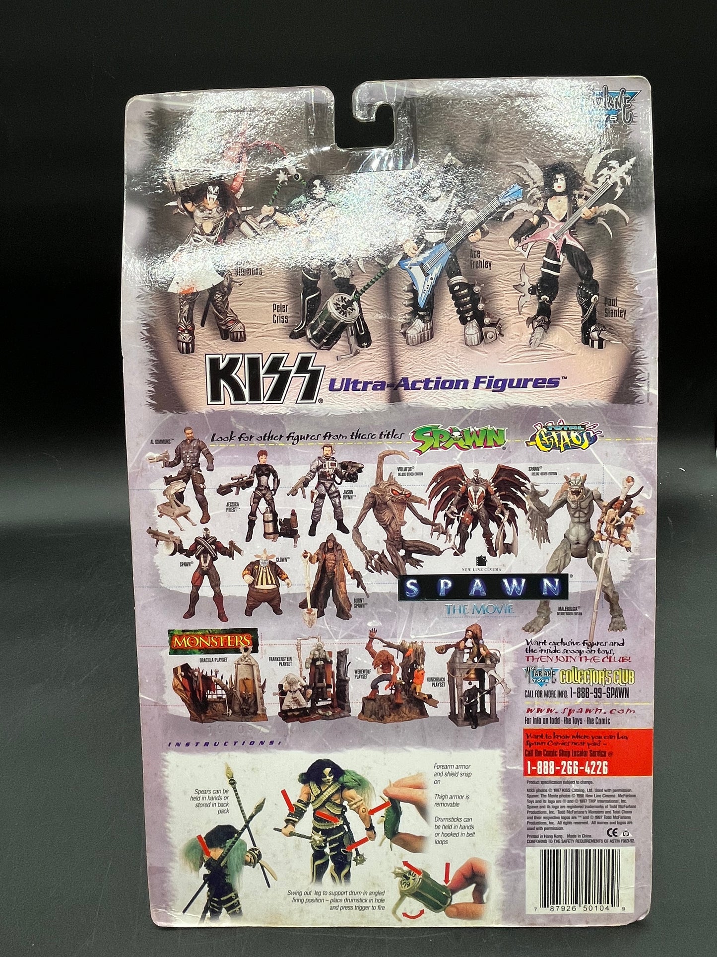 Peter Criss McFarlane KISS Ultra-Action Figure 1997