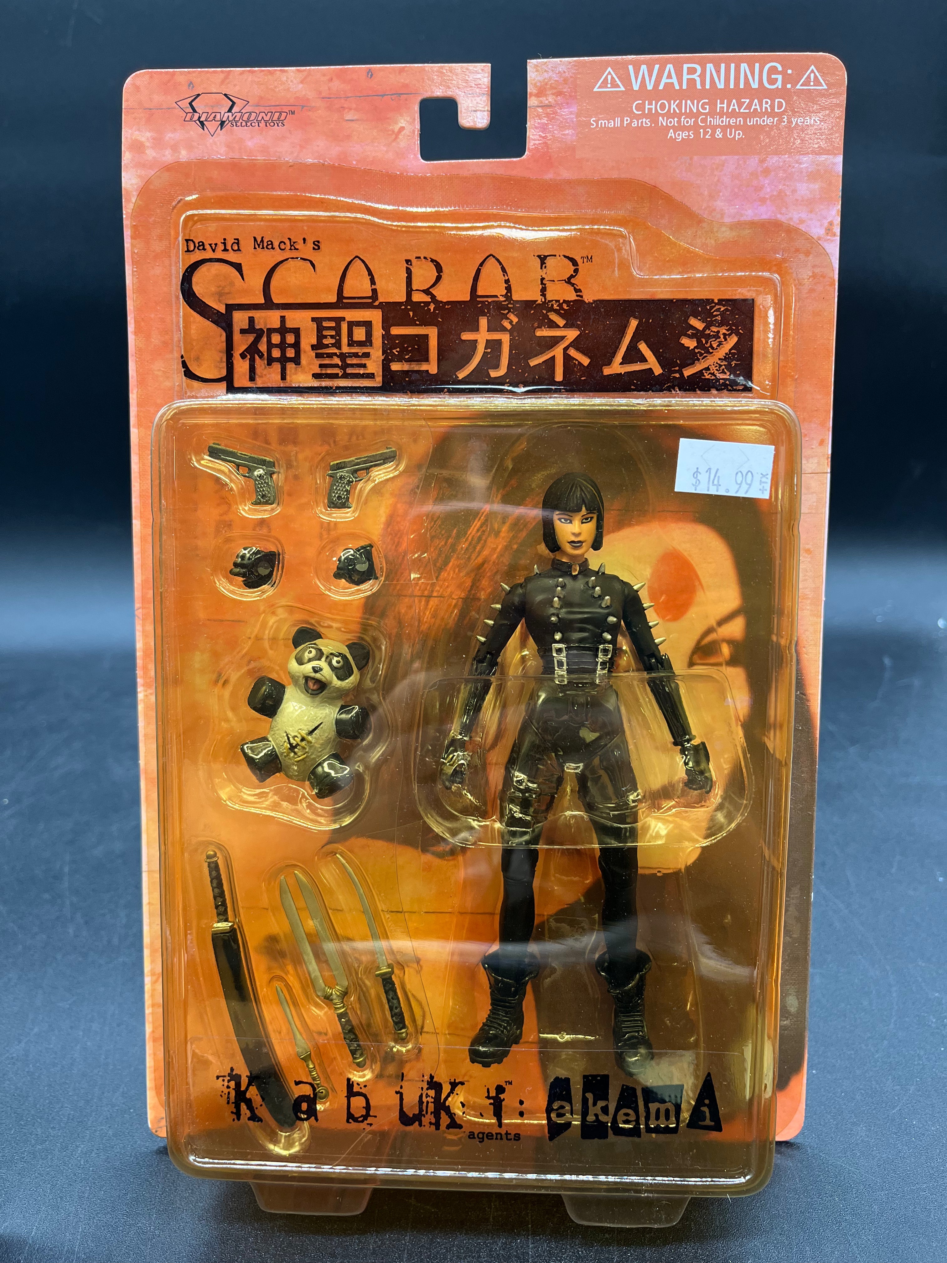 Akemi Diamond Select Kabuki Agents David Mack's Scarab 2004