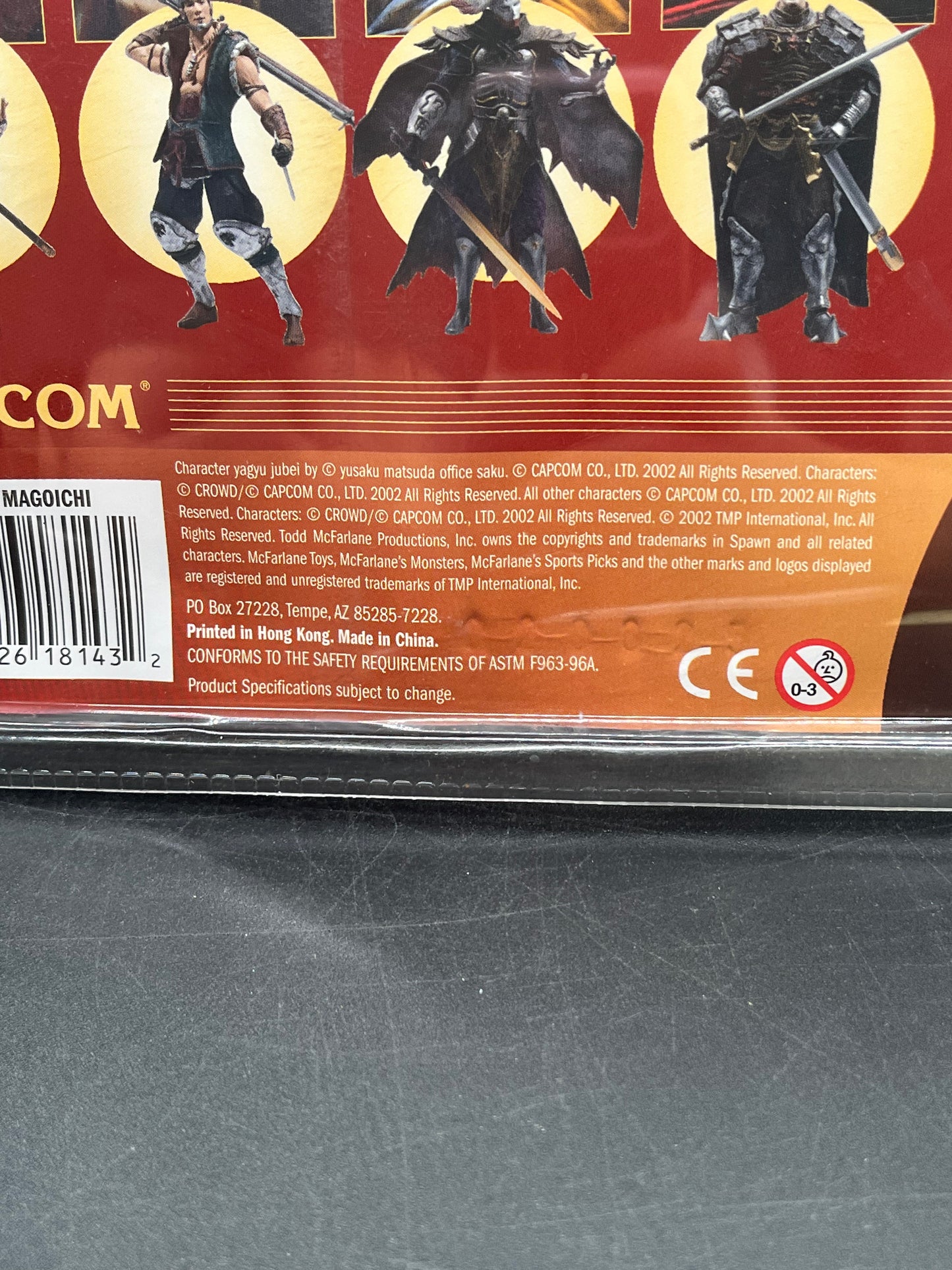 Saiga Magoichi Action Figure – Onimusha 2: Samurai's Destiny (McFarlane Toys x Capcom, 2002) MISB