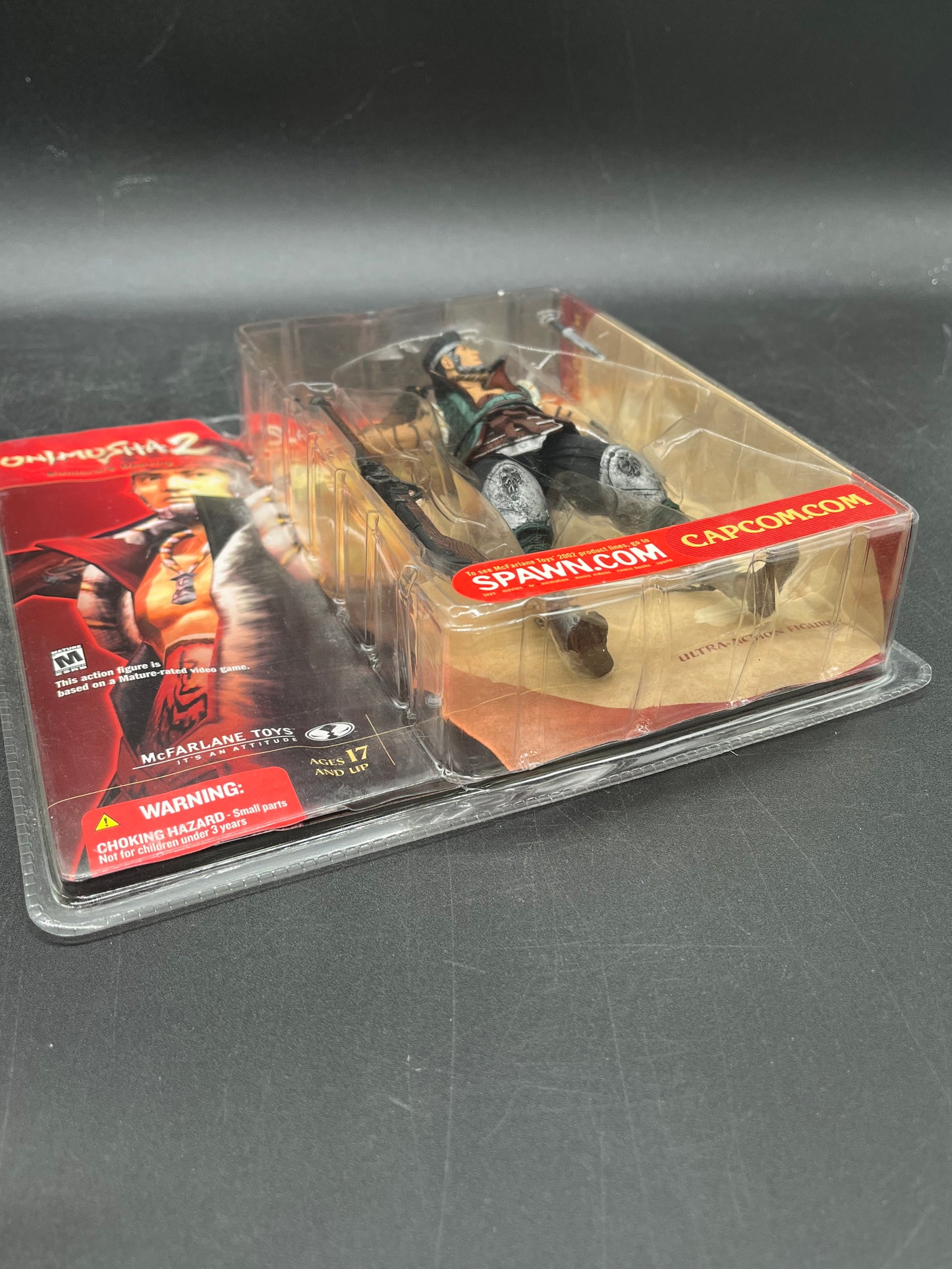Saiga Magoichi Action Figure – Onimusha 2: Samurai's Destiny (McFarlane Toys x Capcom, 2002) MISB