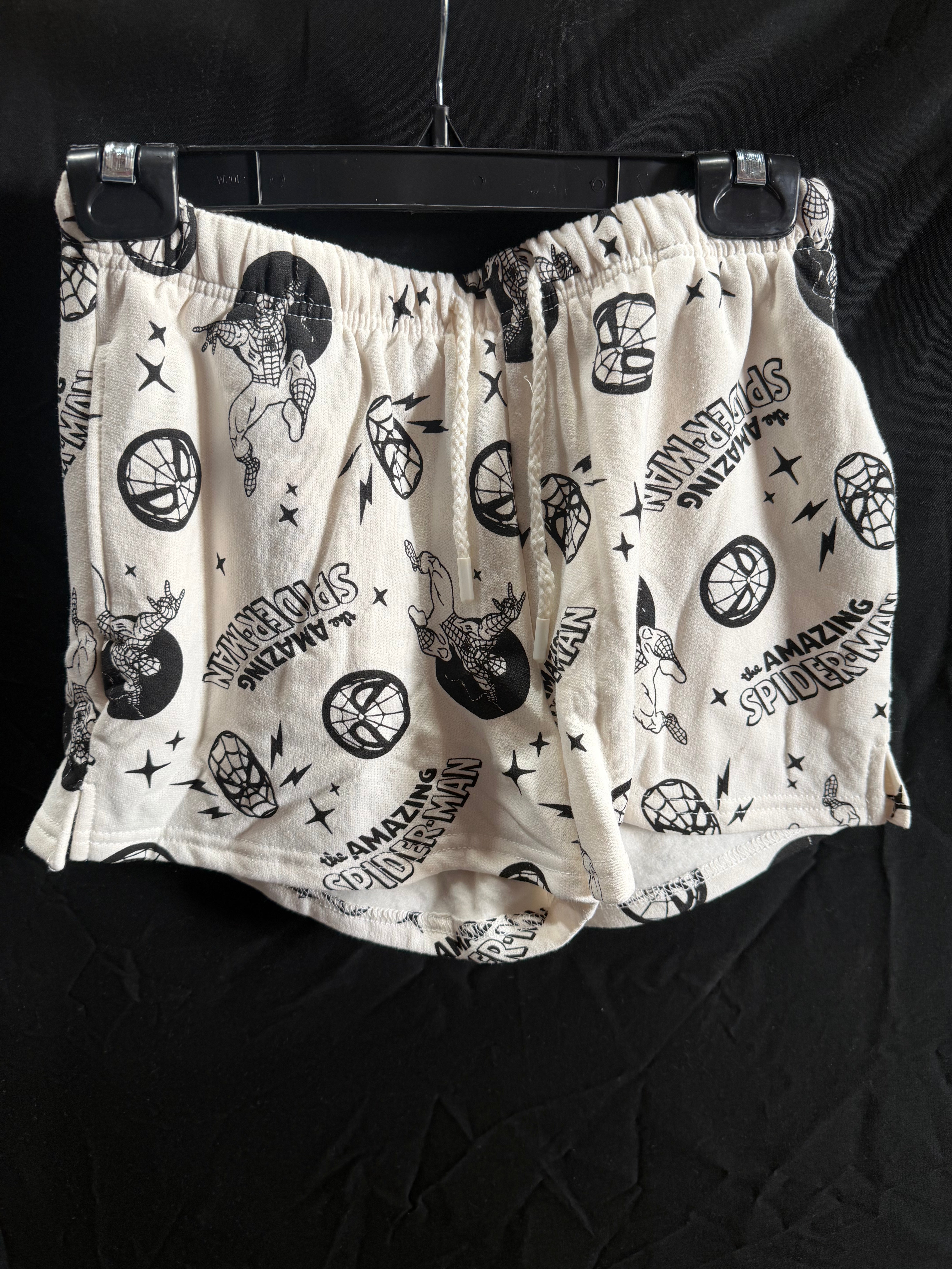 Amazing Spider-Man Pattern Lounge Shorts