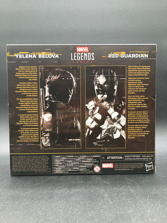 Yelena Belova & Red Guardian Hasbro Marvel Legends Thunderbolts Figure Set 2025