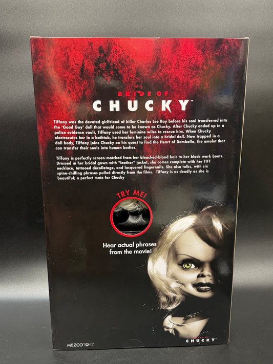 Tiffany Bride of Chucky MDS Mega Scale 15 in. Talking Action Figure Mezco Toyz