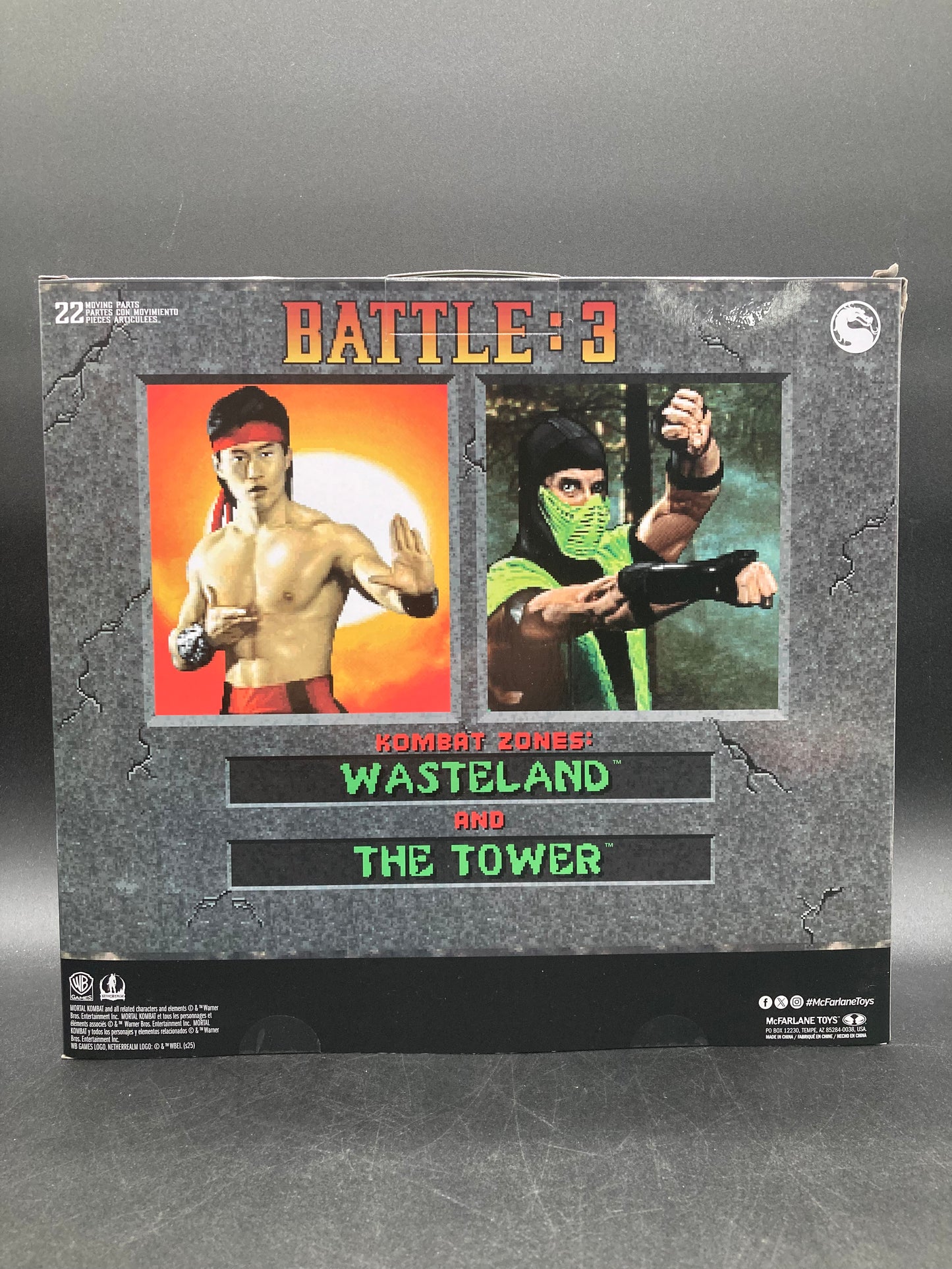 Lui Kang VS Reptile McFarlane Mortal Kombat Klassic Battle:3 Figure Set 2025