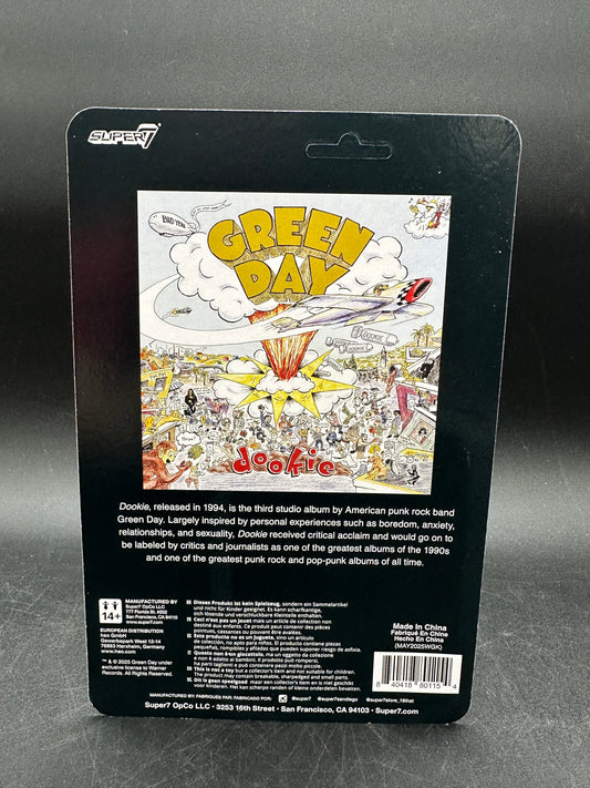 Dookie Dog Green Day Action Figure ReAction Super7 (Unpunched)