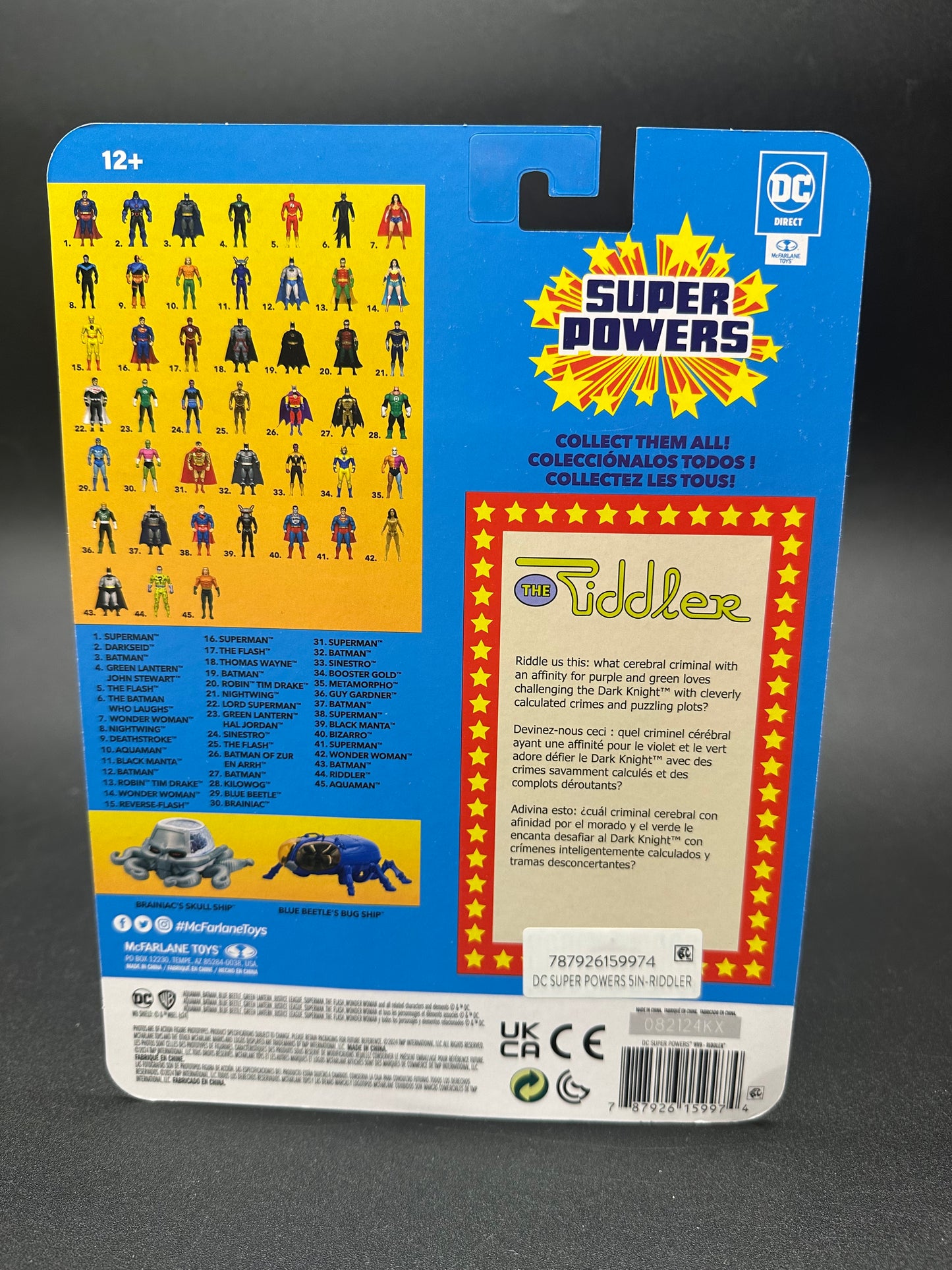 Riddler Super Powers McFarlane 2024
