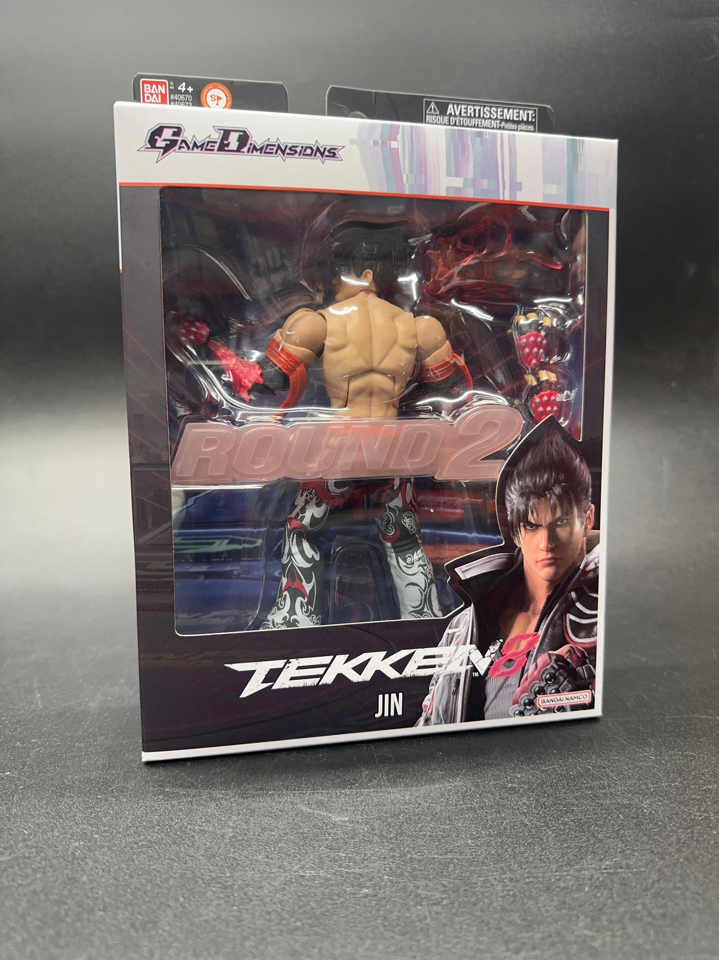 Jin Tekken 8 Bandai Namco Game Dimensions figure