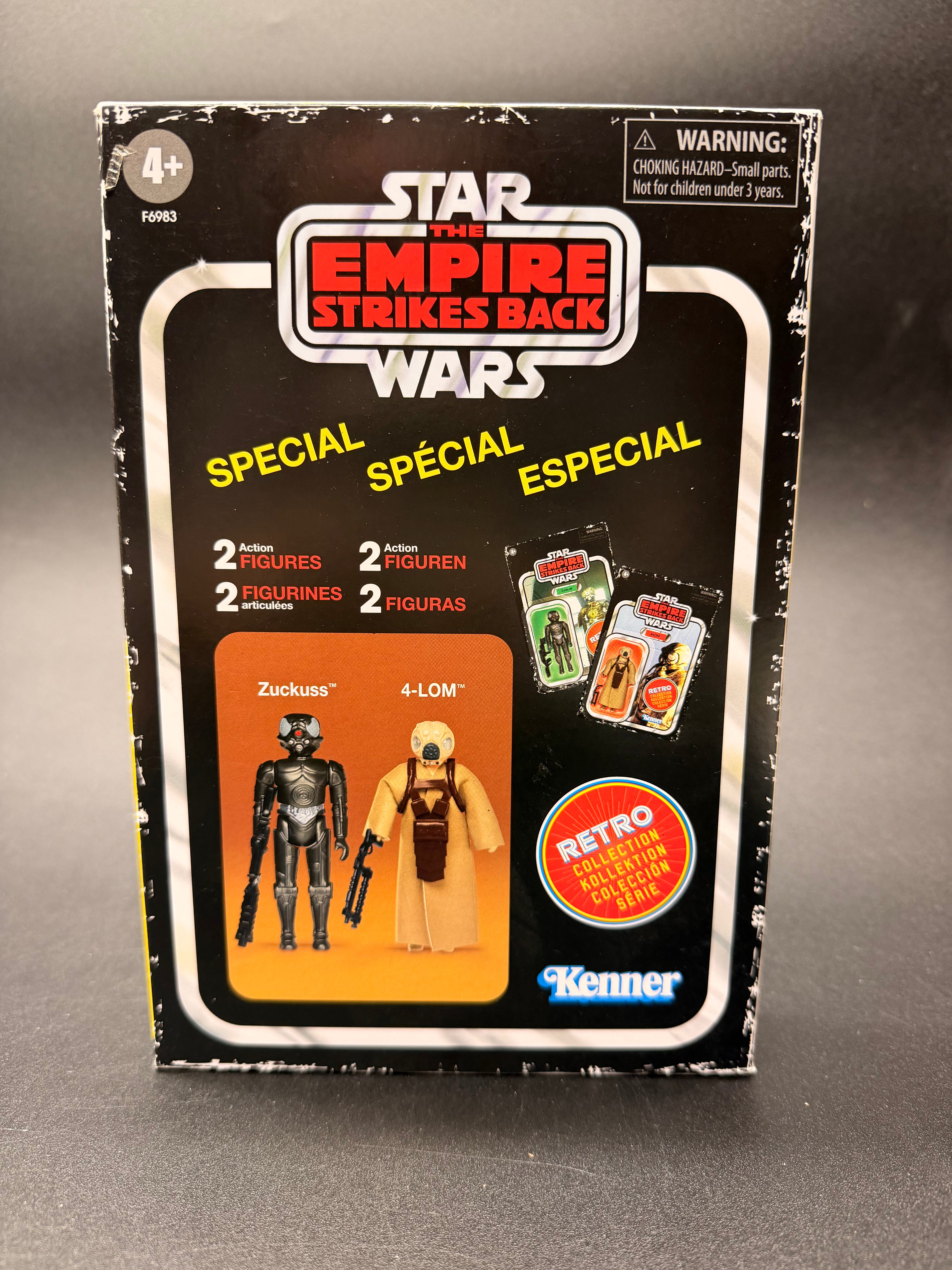 Star Wars The Empire Strikes back Retro Collection 2 Pk