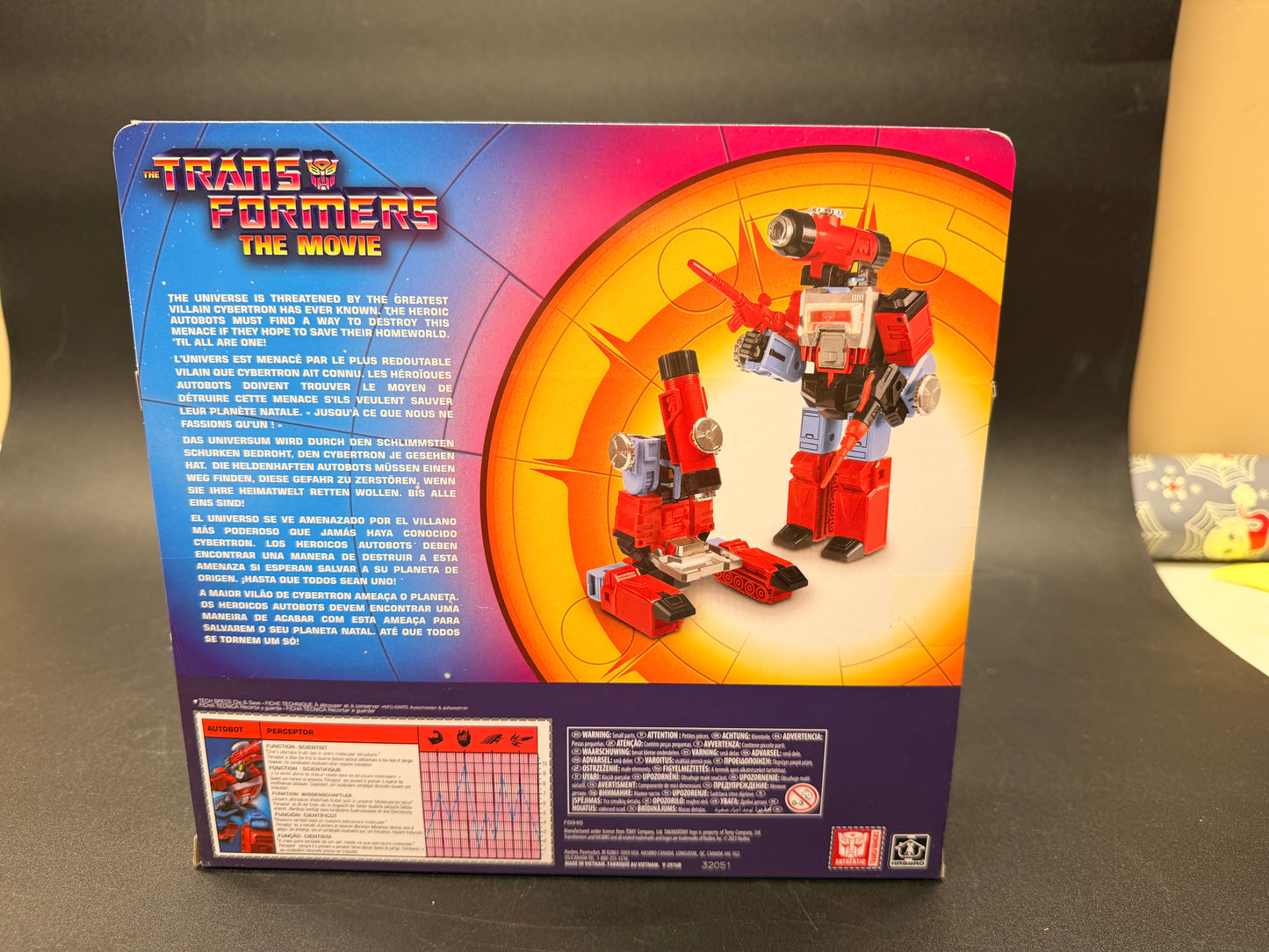 Perceptor Transformers the Movie Figure