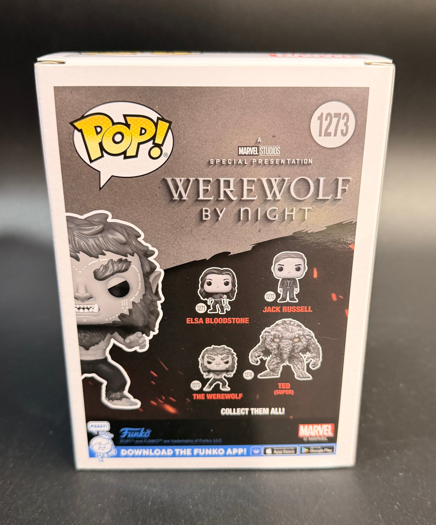 The Werewolf #1273 Werewolf by Night Funko Pop! Figure
